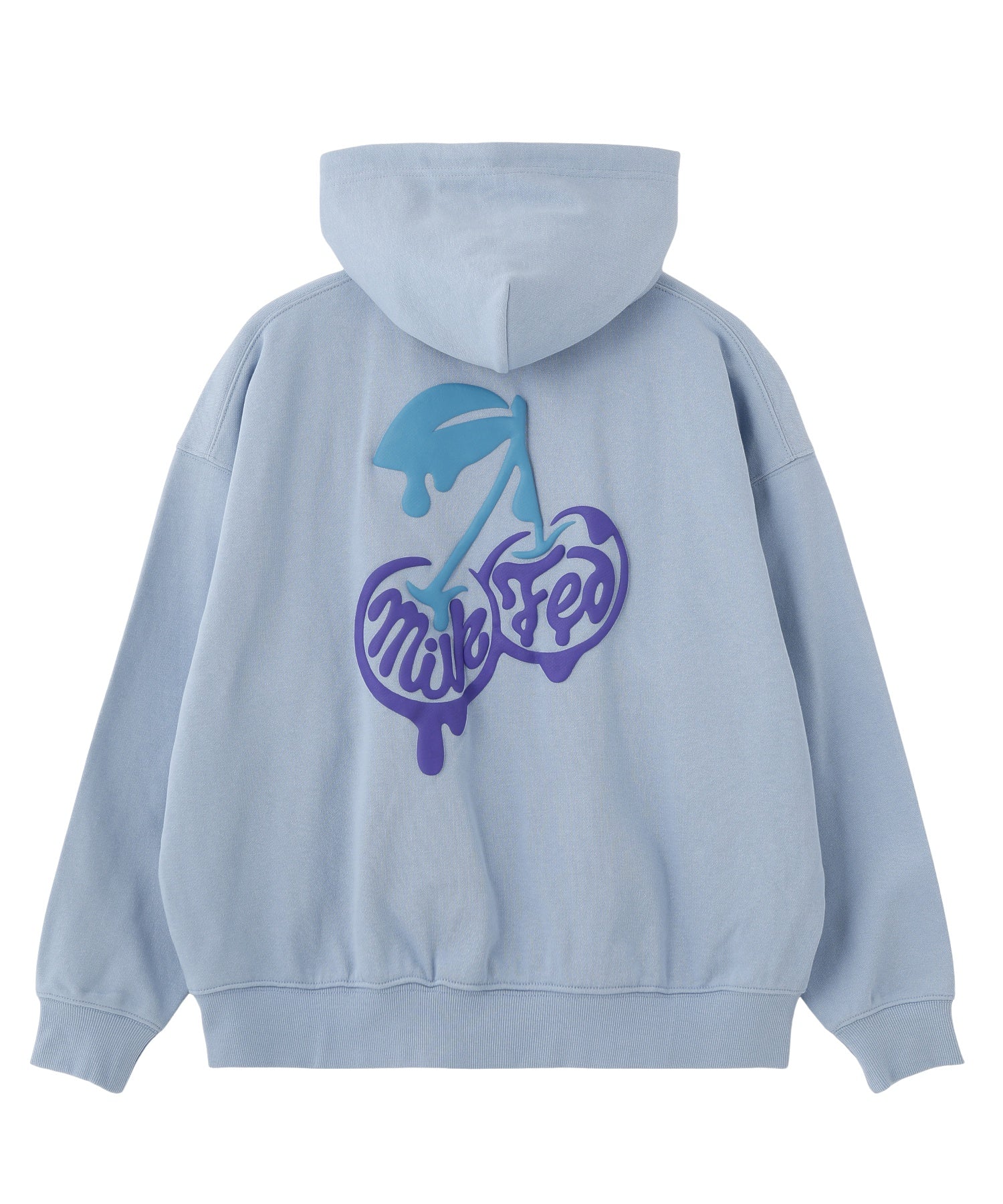MELTY CHERRY WIDE ZIP UP HOODIE