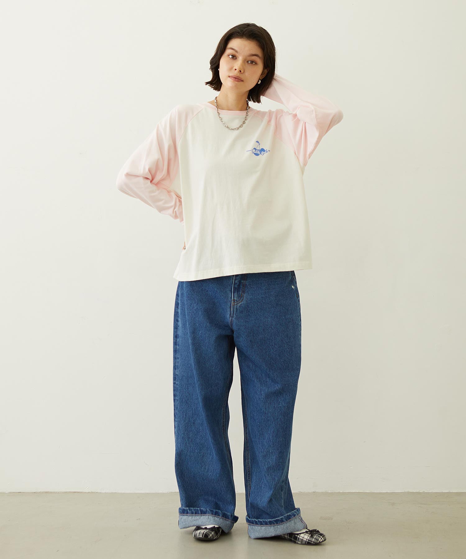 BOYFRIEND LOOSE DENIM PANTS