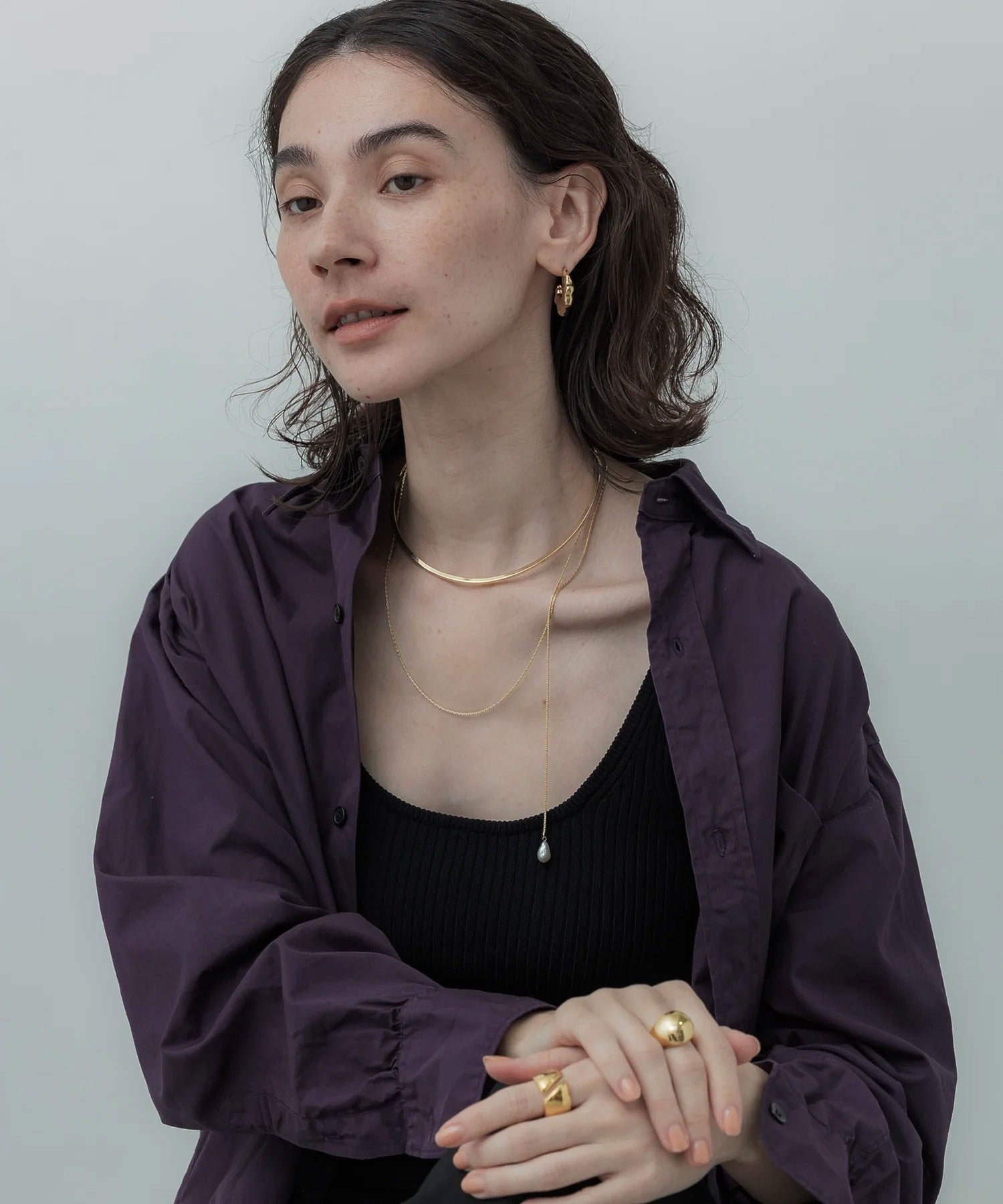 loni/BUD MULTIWAY PEARL CHOKER
