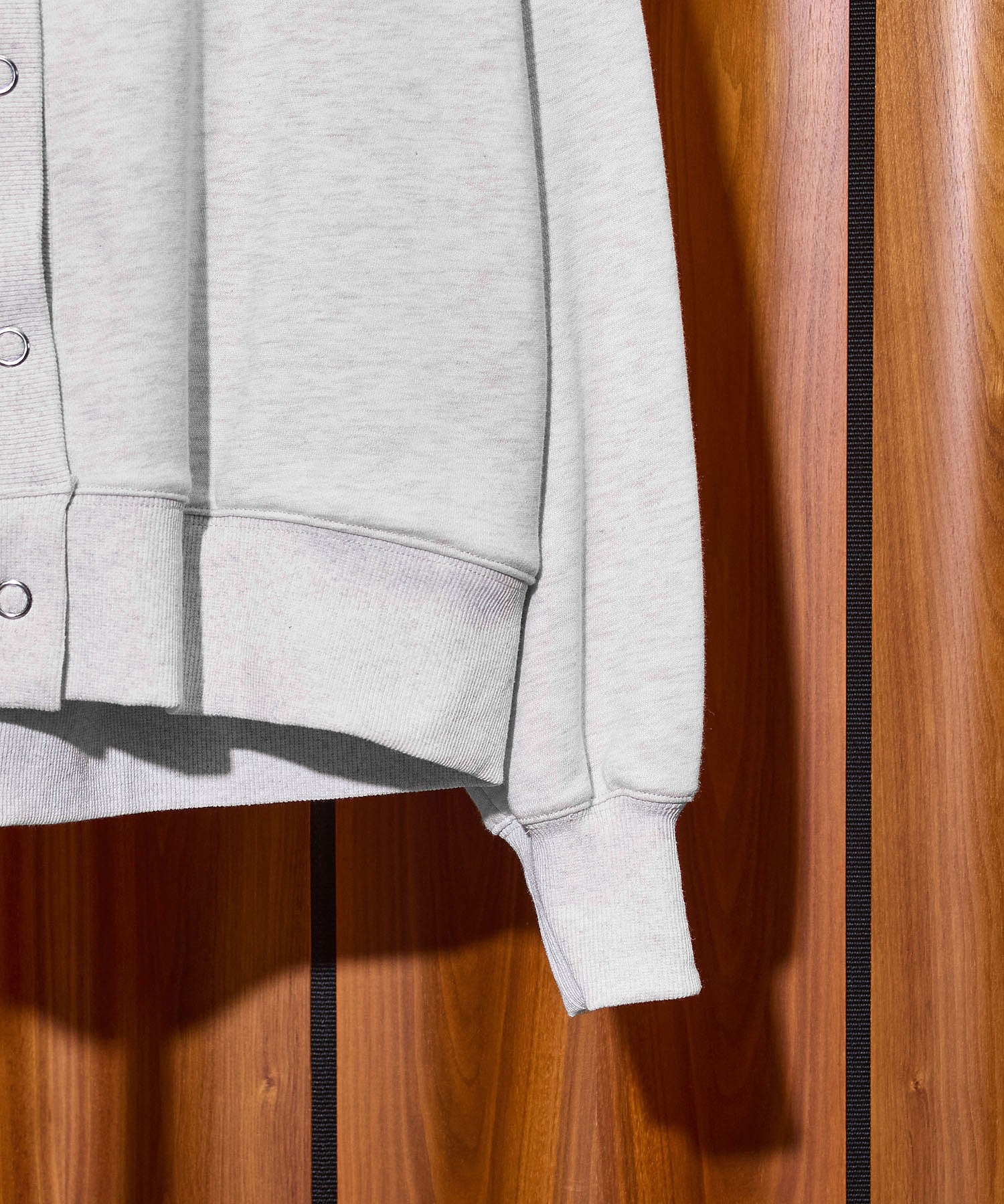 COLLEGE LOGO SWEAT CARDIGAN