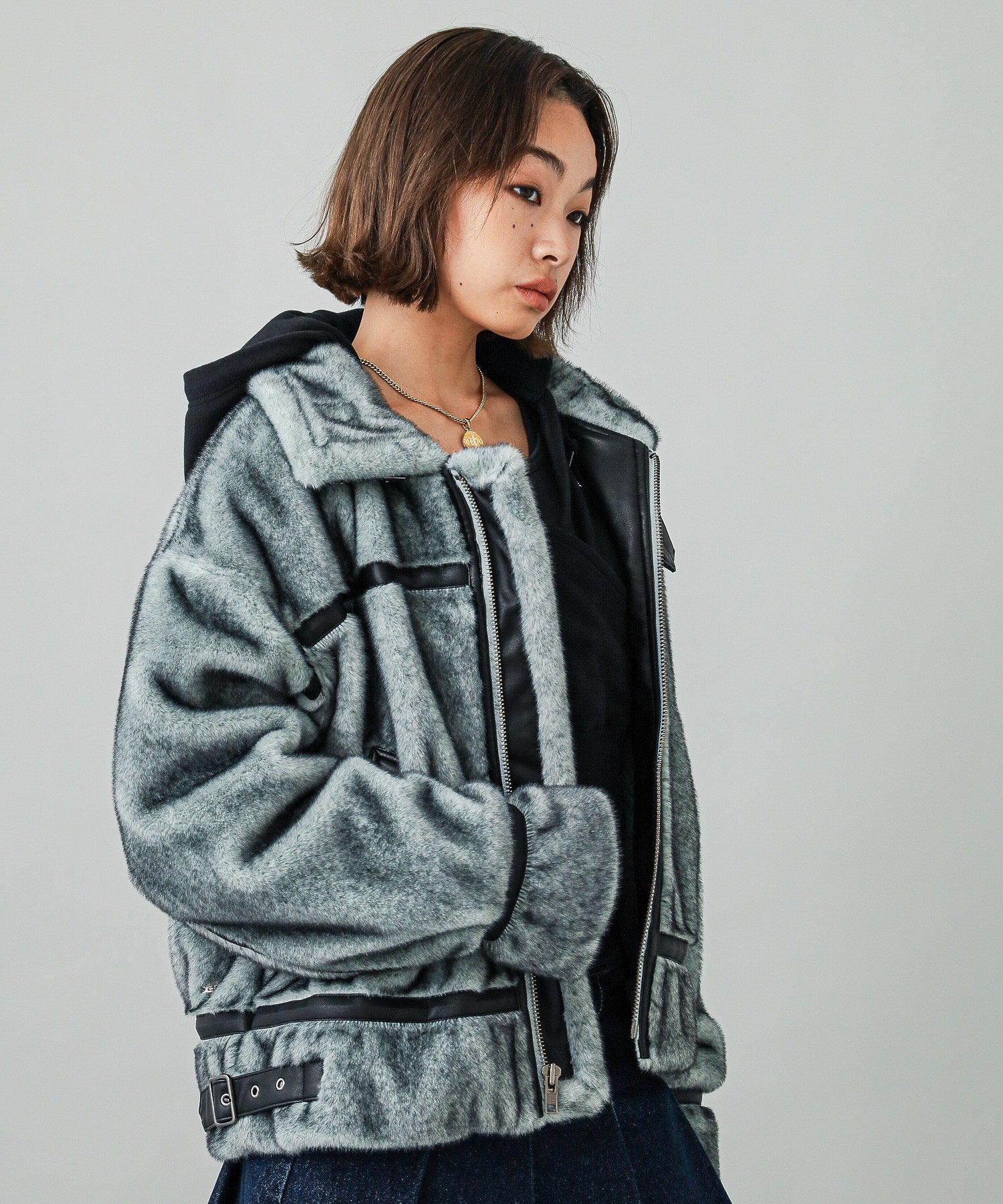 B3 FAUX FUR JACKET