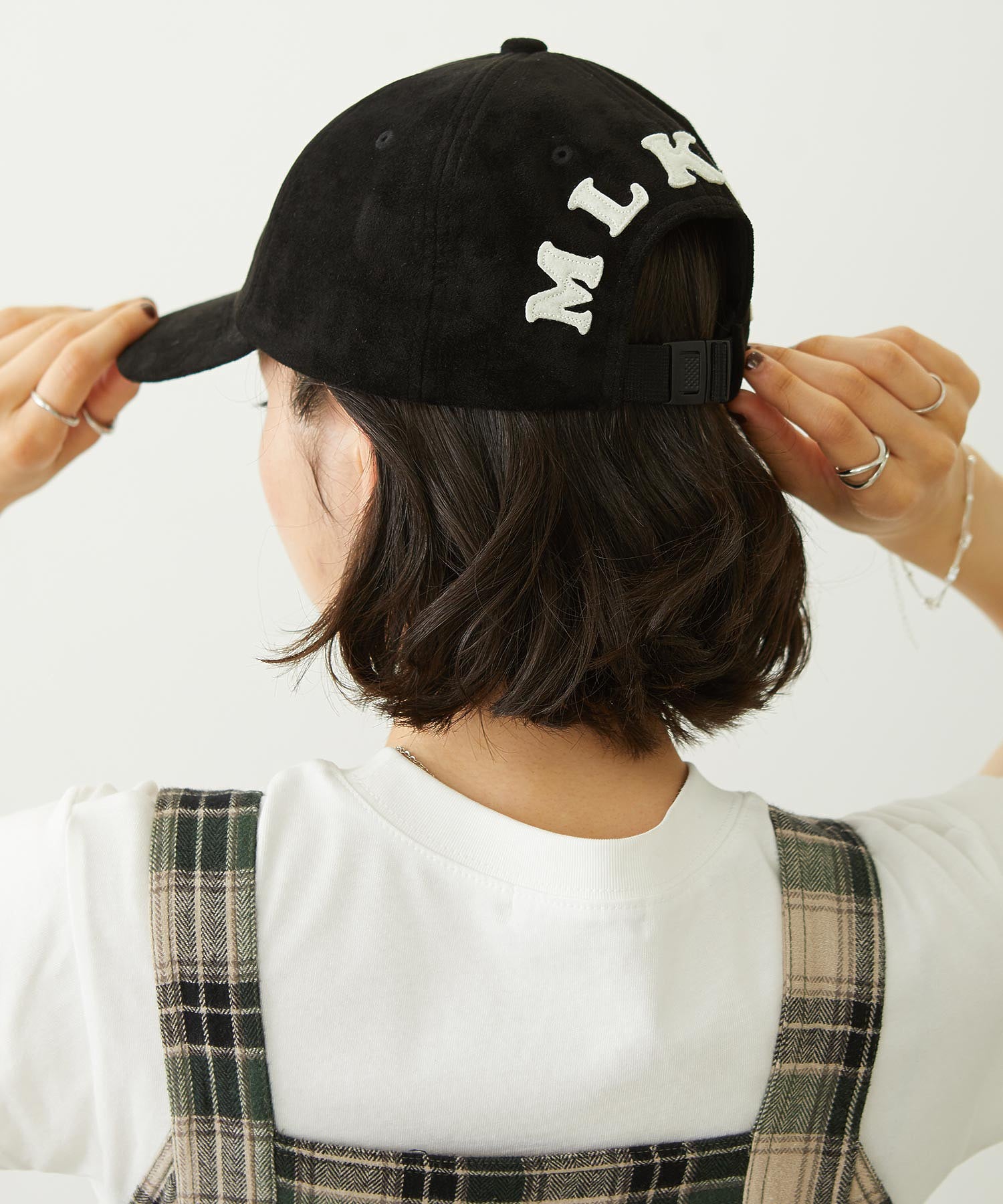INITIAL EMBROIDERED CAP