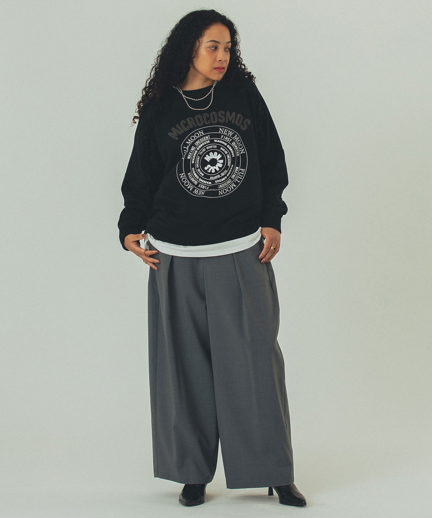 model:168cm 着用サイズ:ONE SIZE