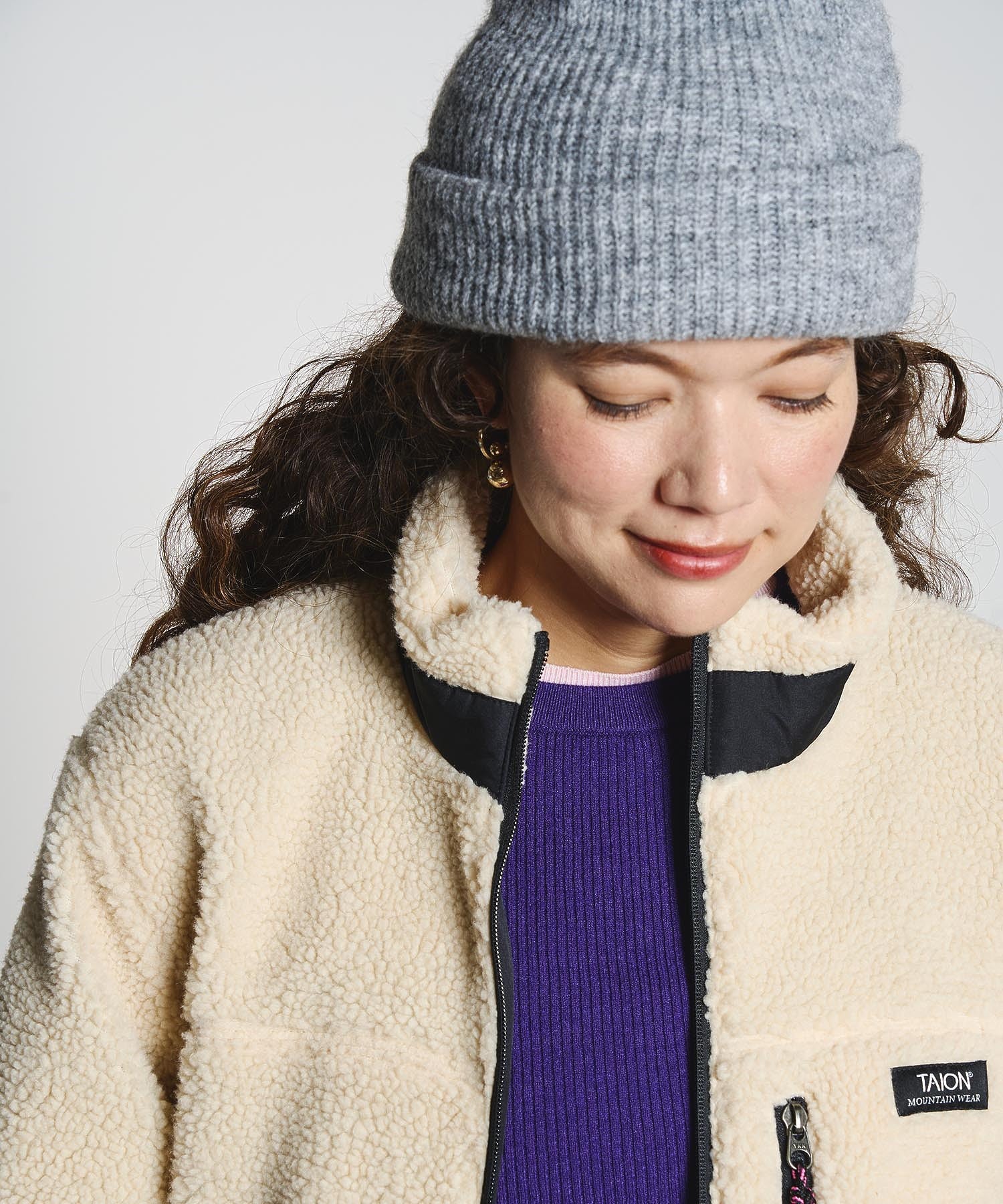 【ROSE BUD別注】KNIT BEANIE