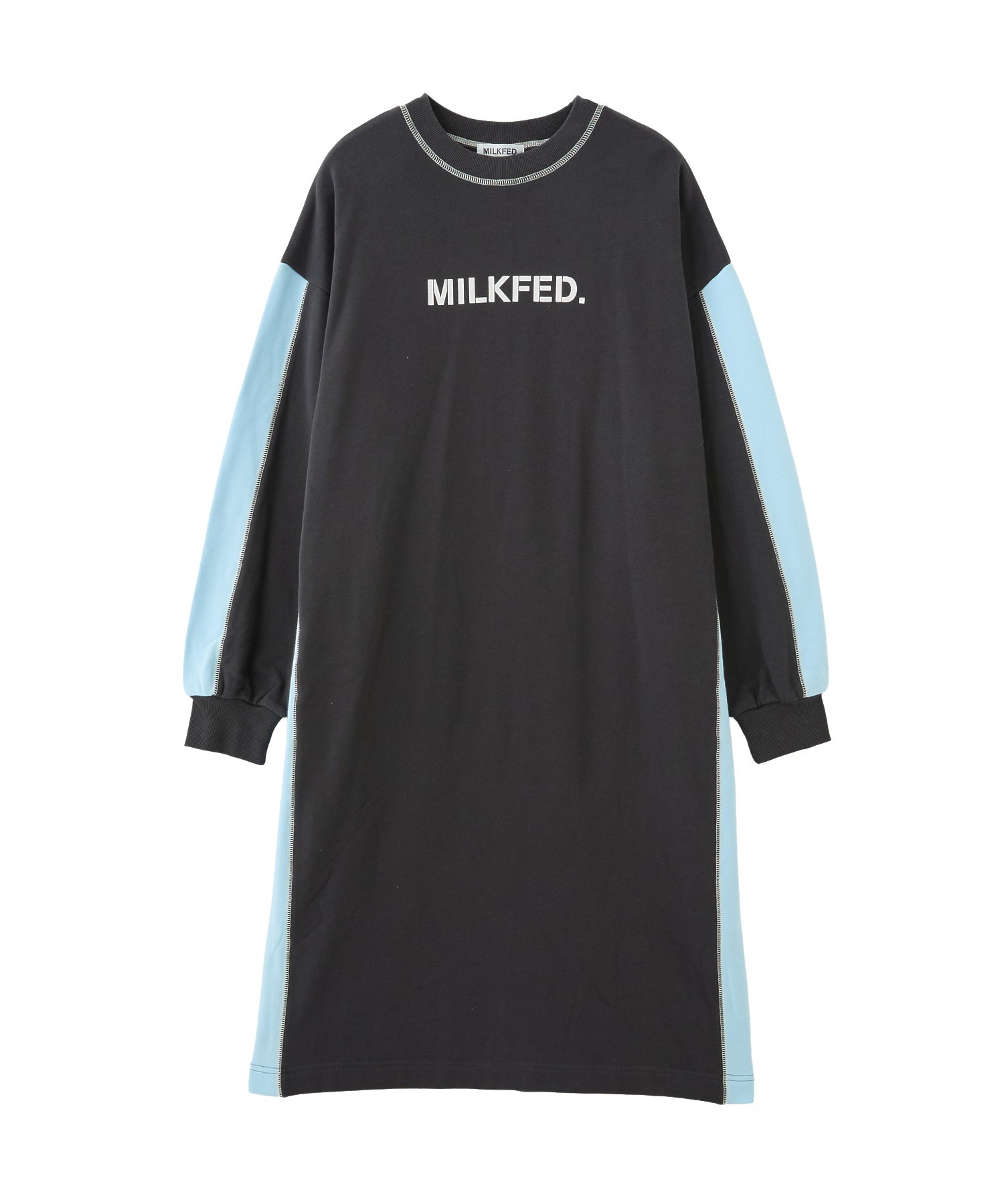 SIDE LINE SWEAT DRESS