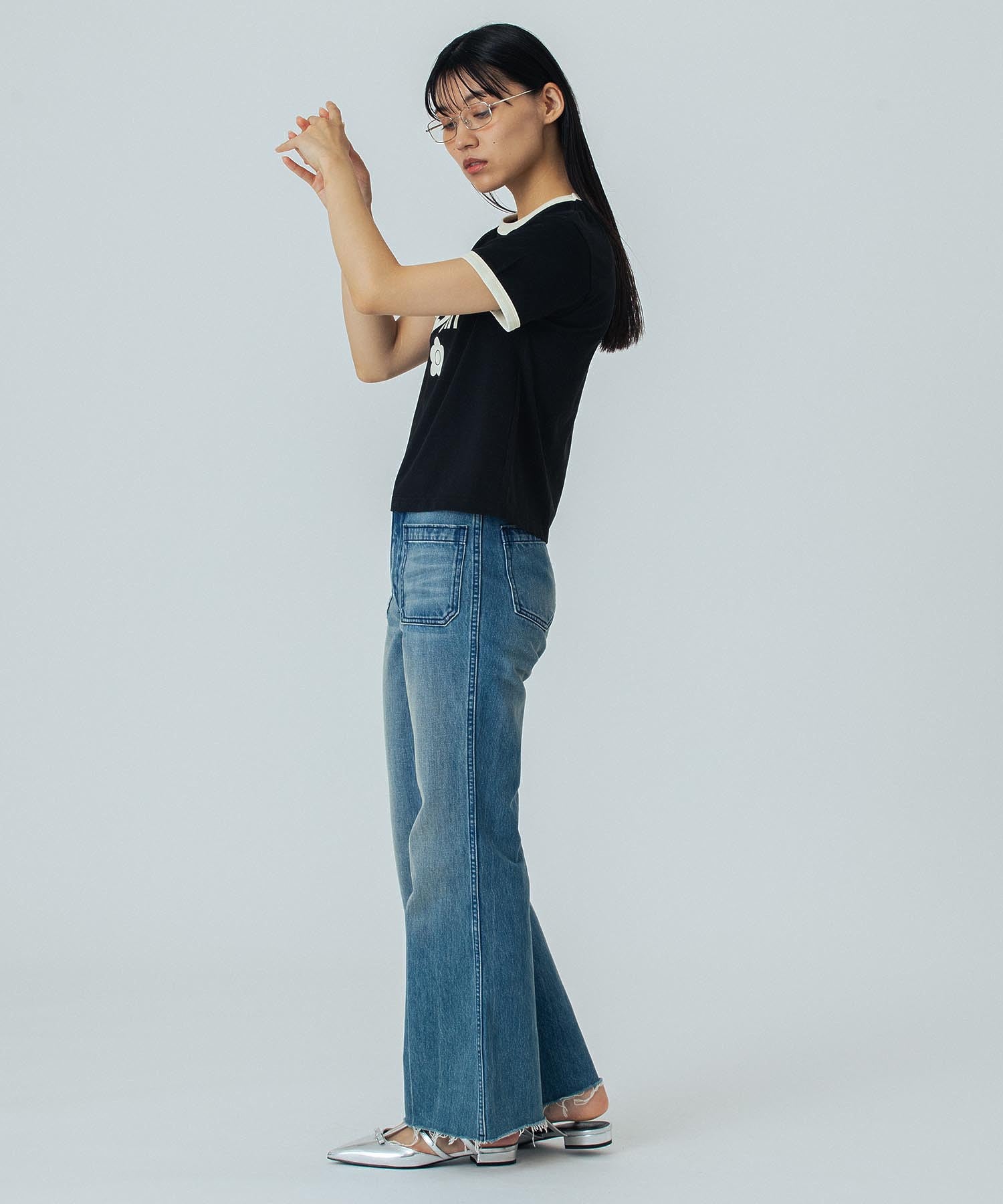 model:167cm 着用サイズ:S
