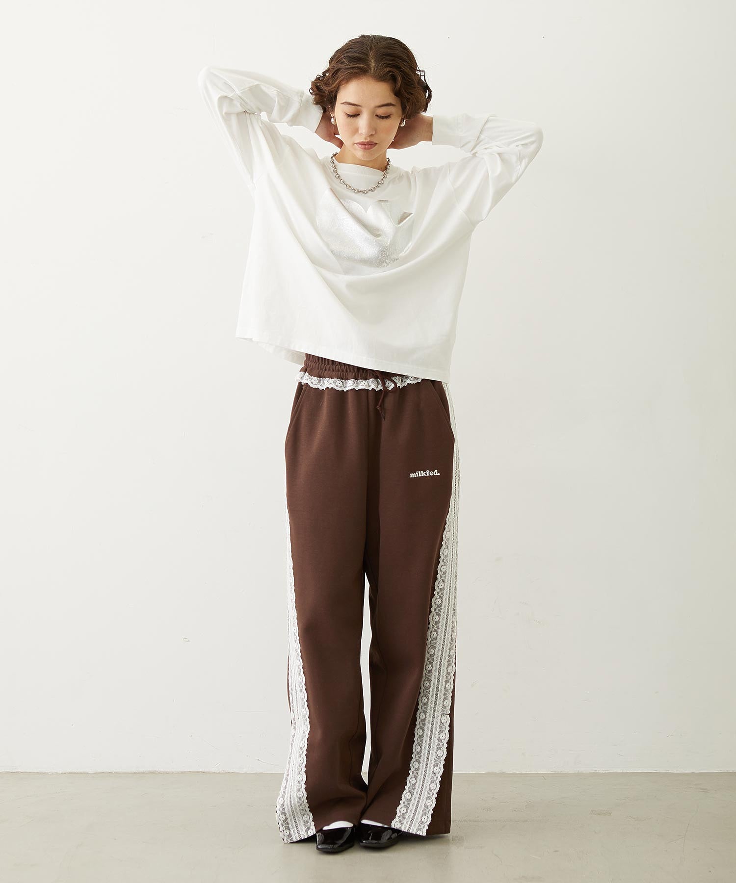 LACE LINE PANTS