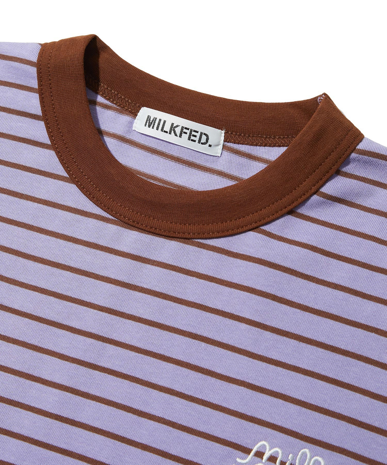 STRIPED L/S TOP