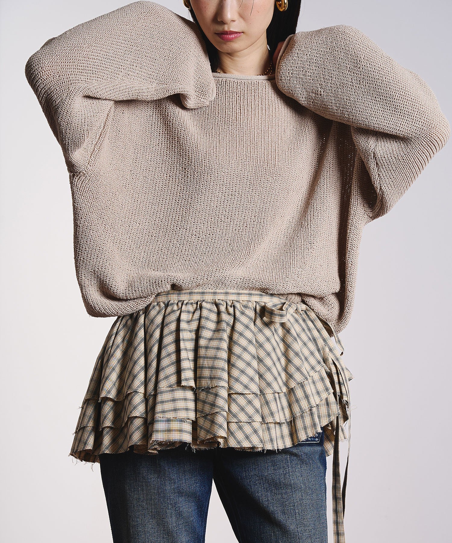 SHEER KNIT PULLOVER