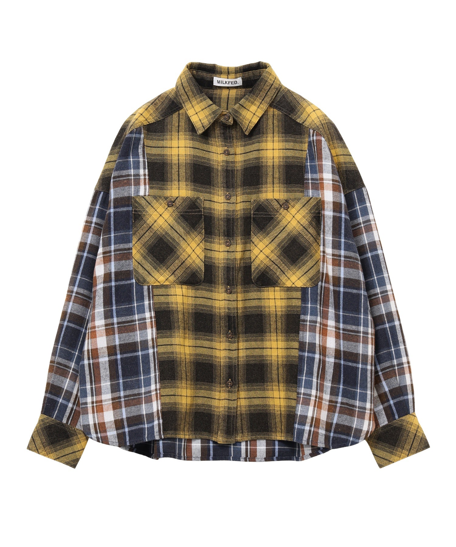 WASHED PANEL SHIRT