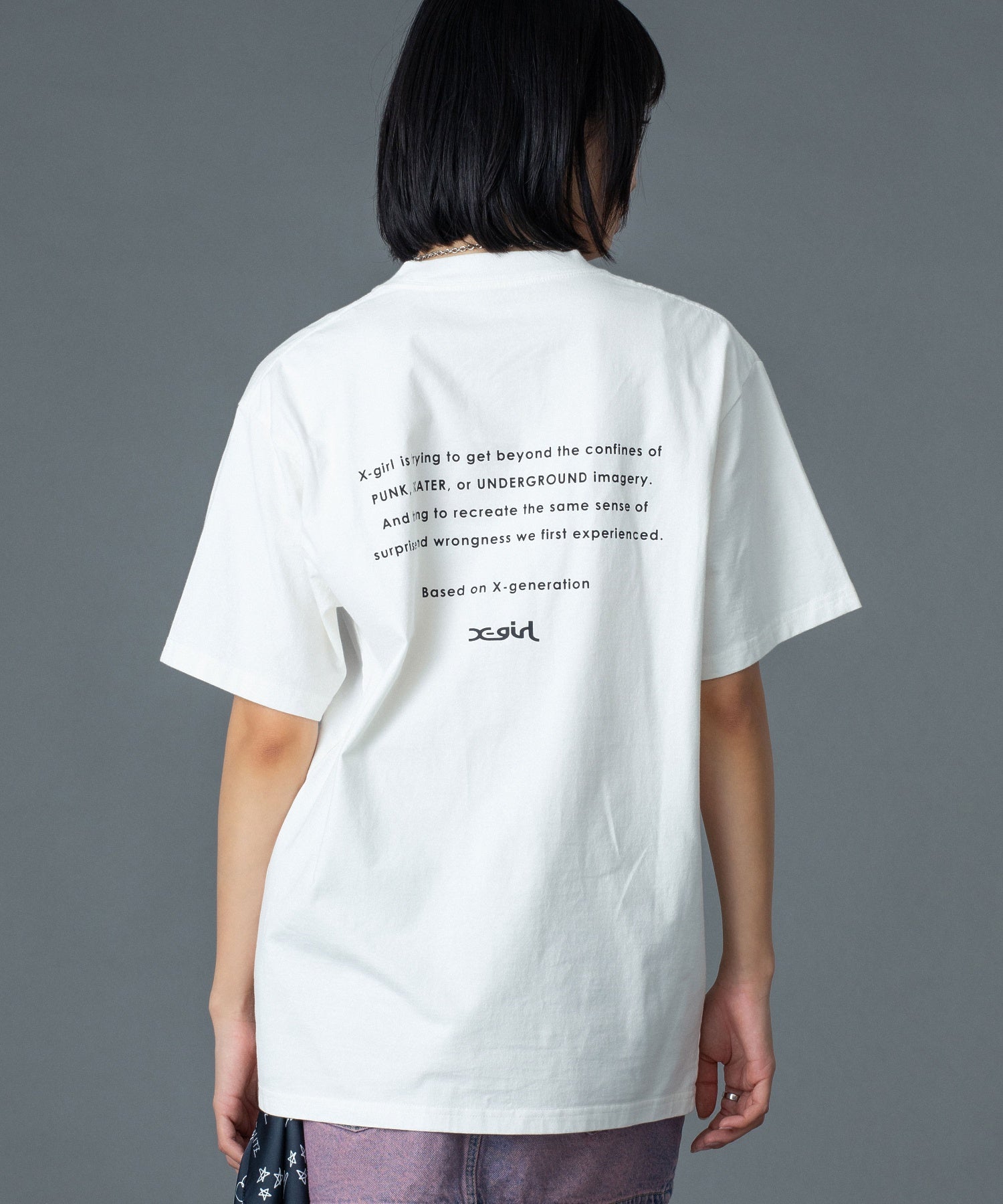 FACE AND WORDS POCKET S/S TEE
