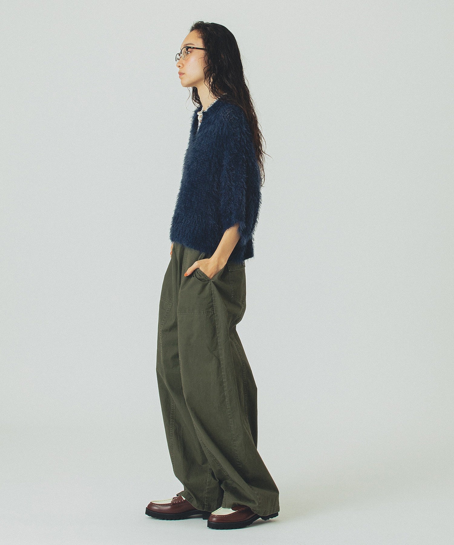 model:161cm 着用サイズ:S