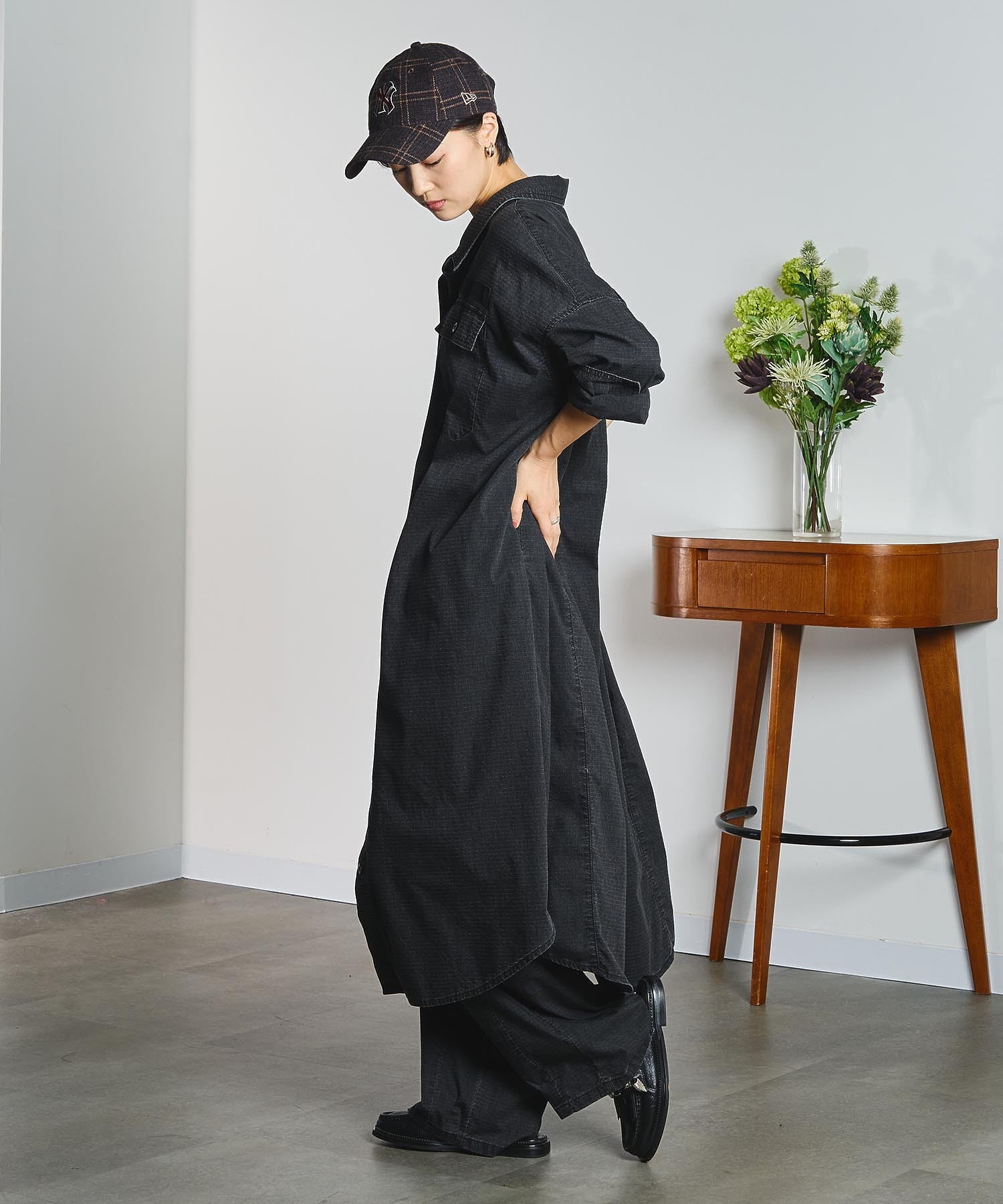 model:166cm 着用サイズM