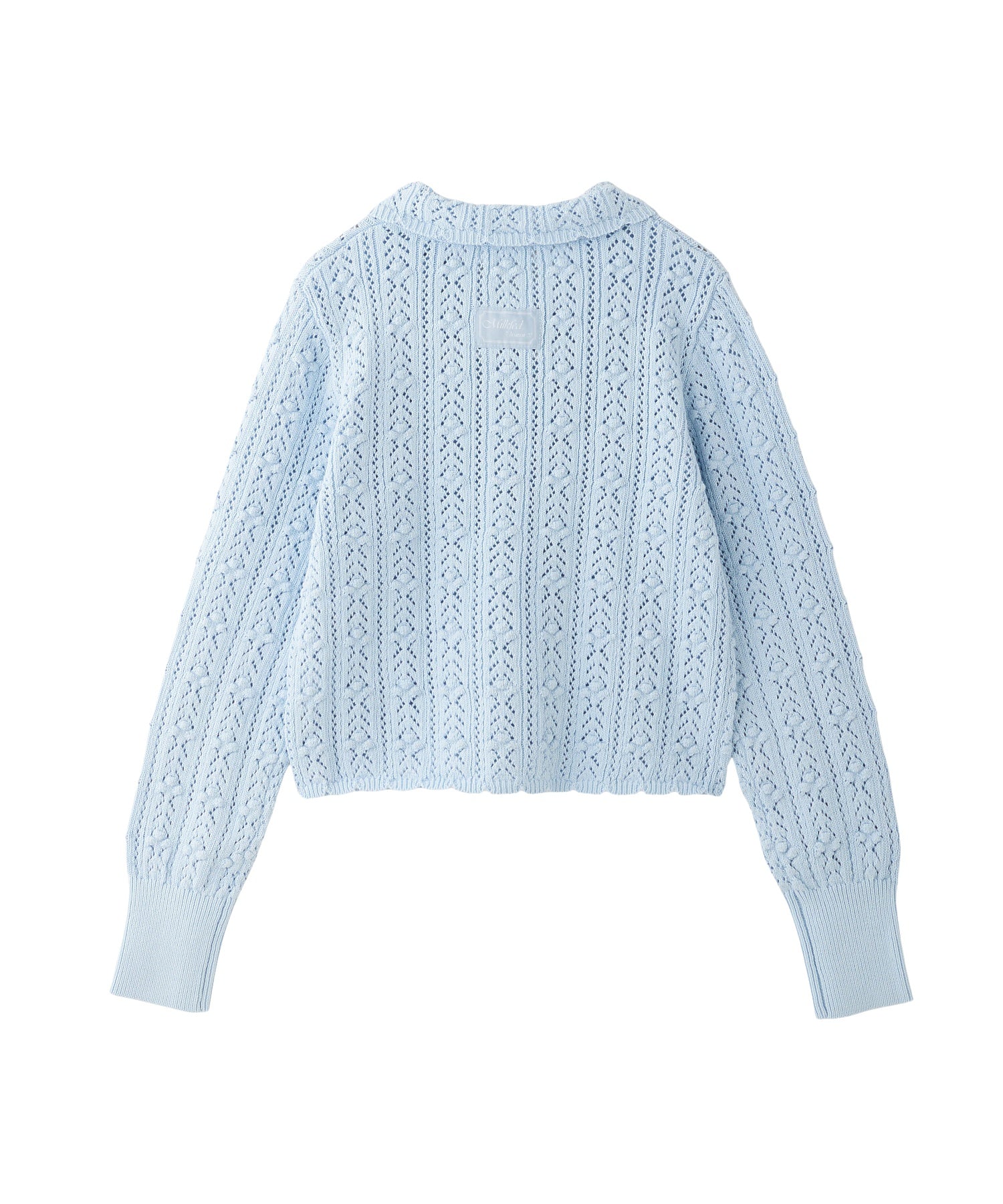 OPENWORK KNIT CARDIGAN