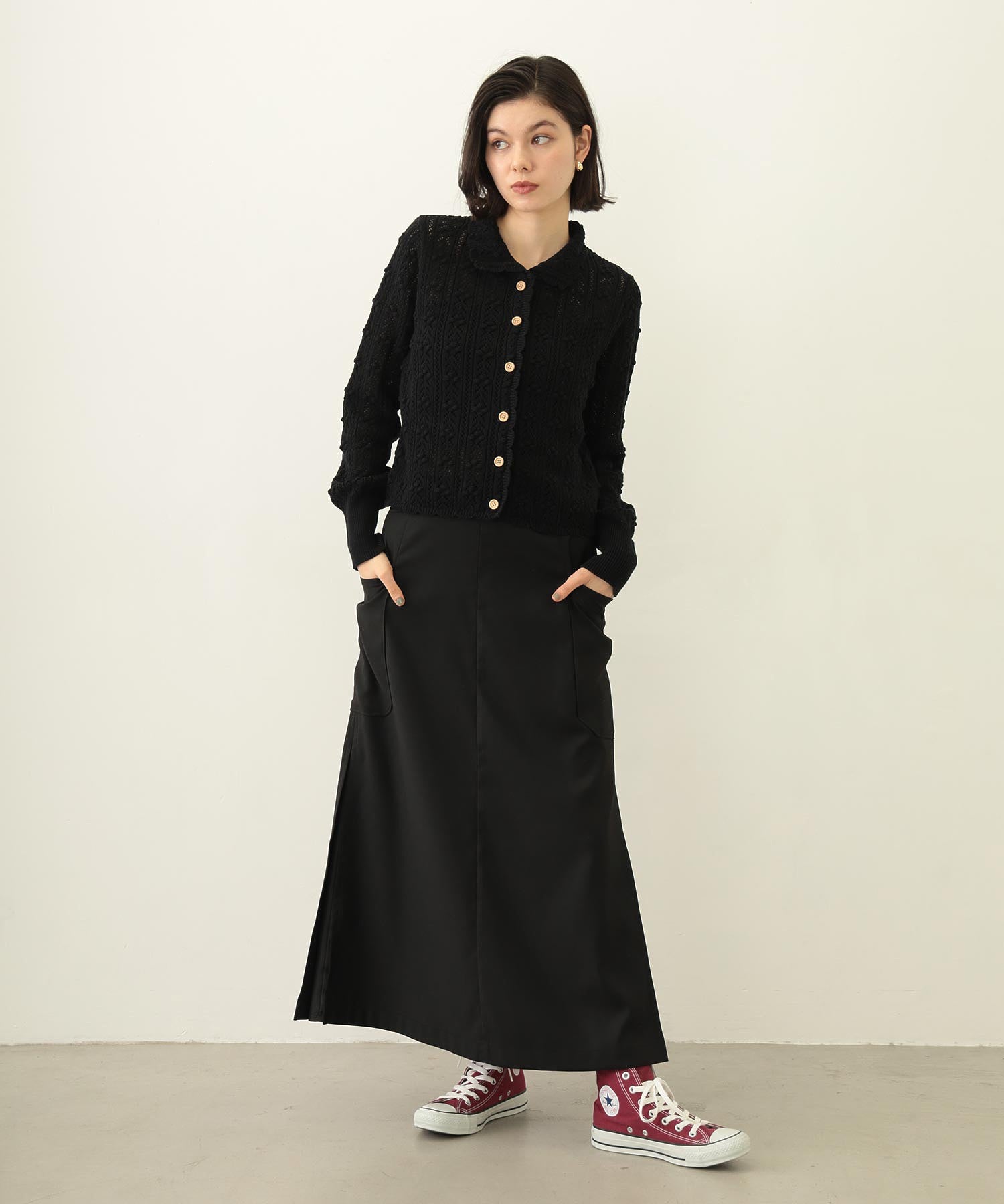 FLARED CARGO SKIRT