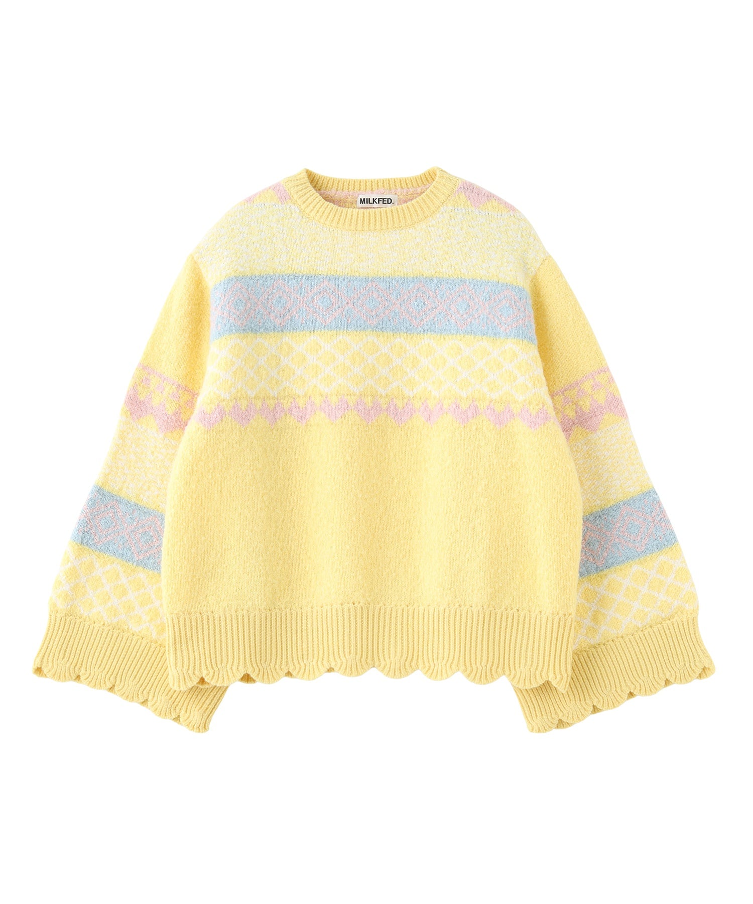 PATTERNED KNIT TUNIC