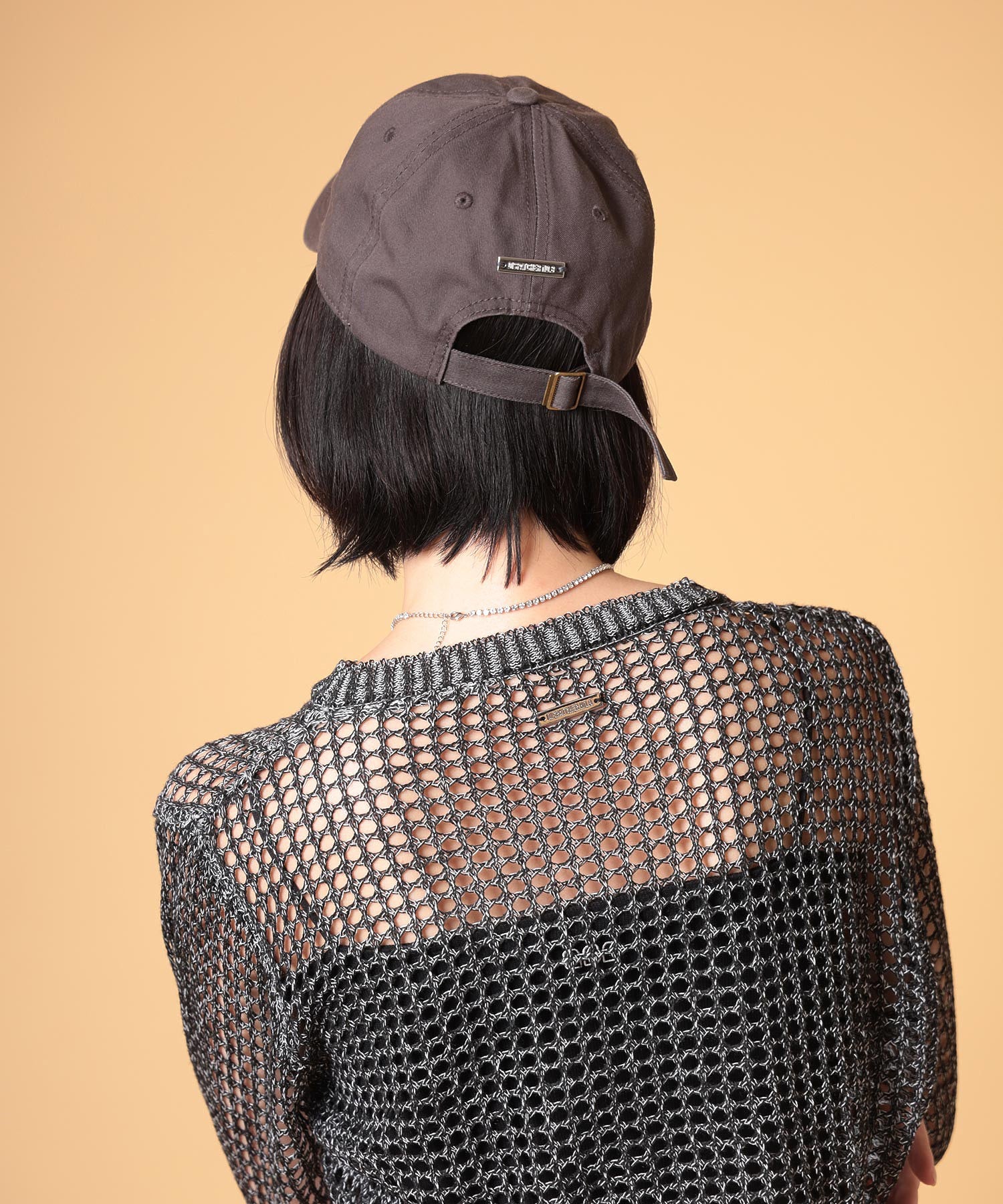 ワンポイントシシュウCAP