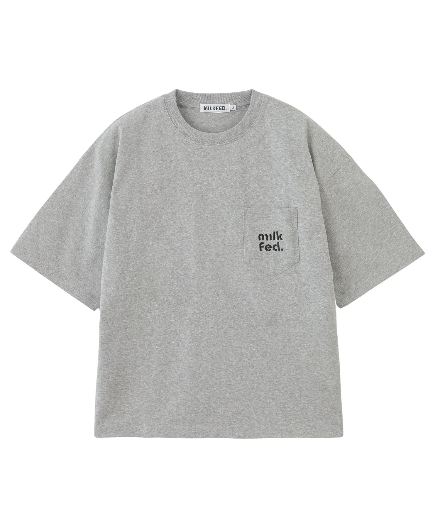 CUT OUT LOGO POCKET WIDE S/S TEE