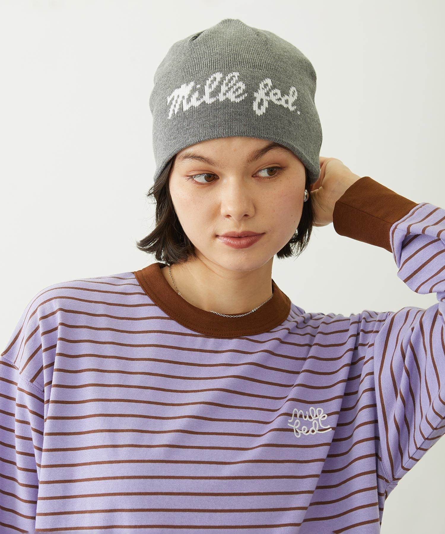 REVERSIBLE ICING KNIT CAP