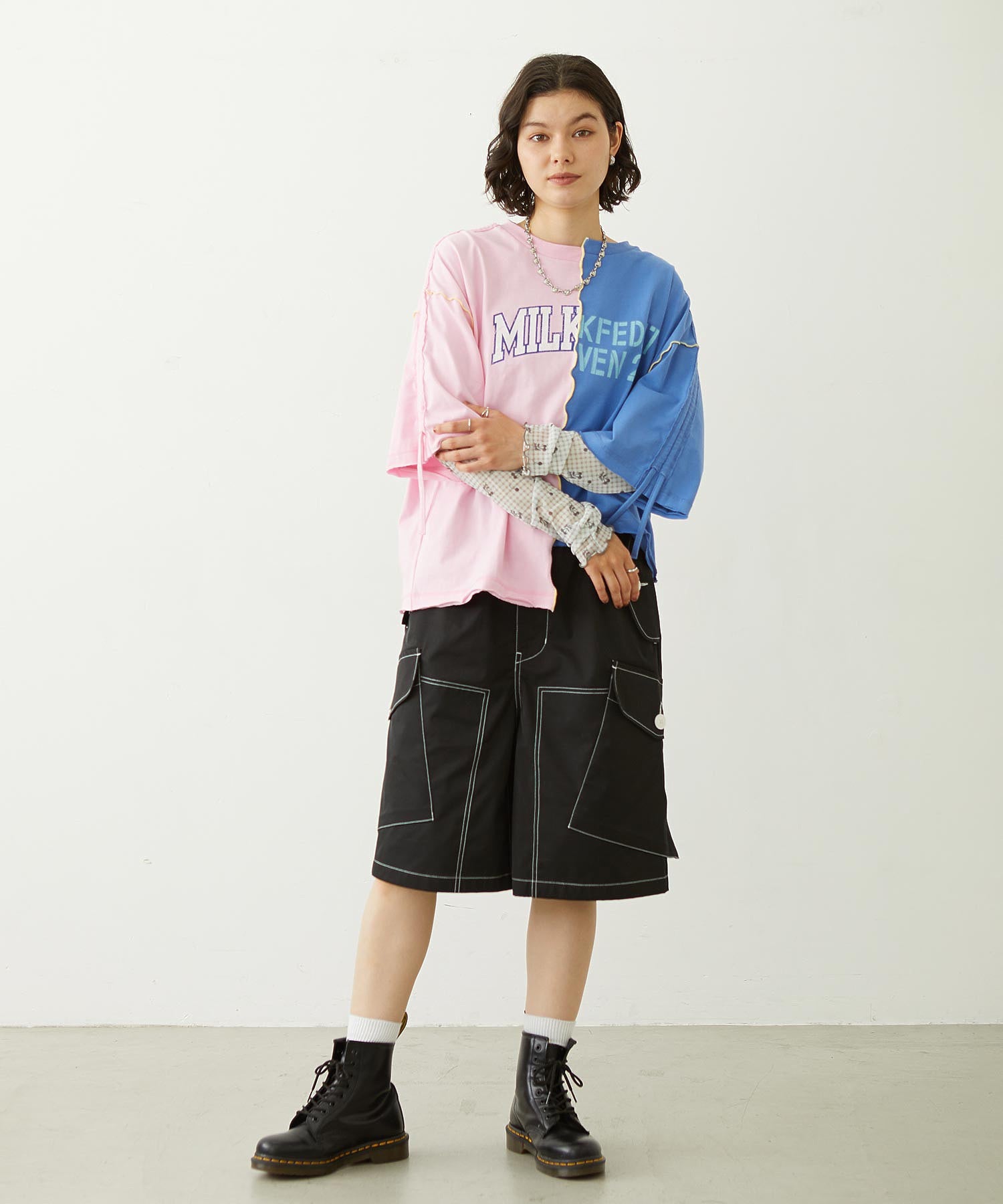 CHERRY MESH TOP