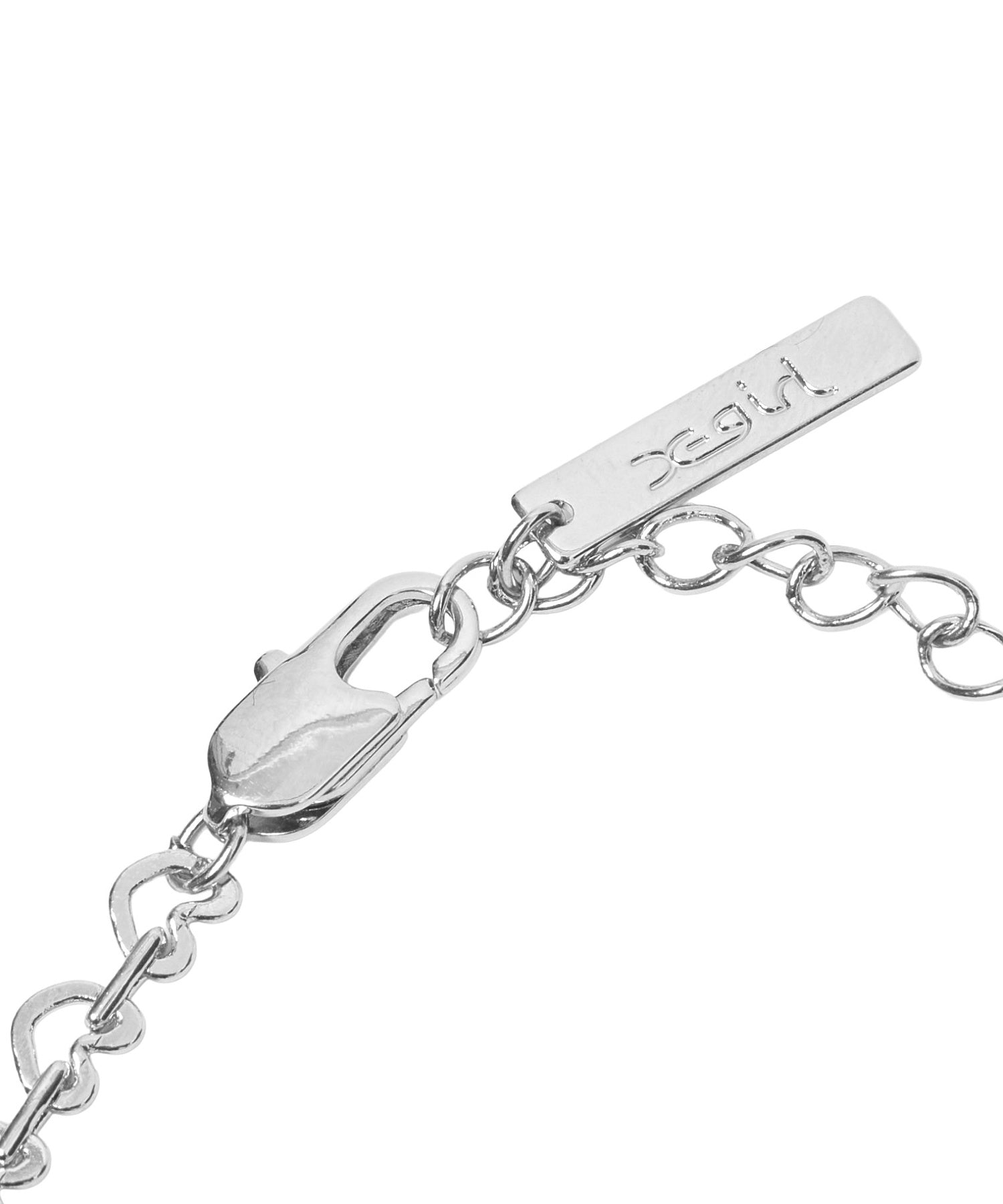 SCRIPT LOGO CHARM NECKLACE
