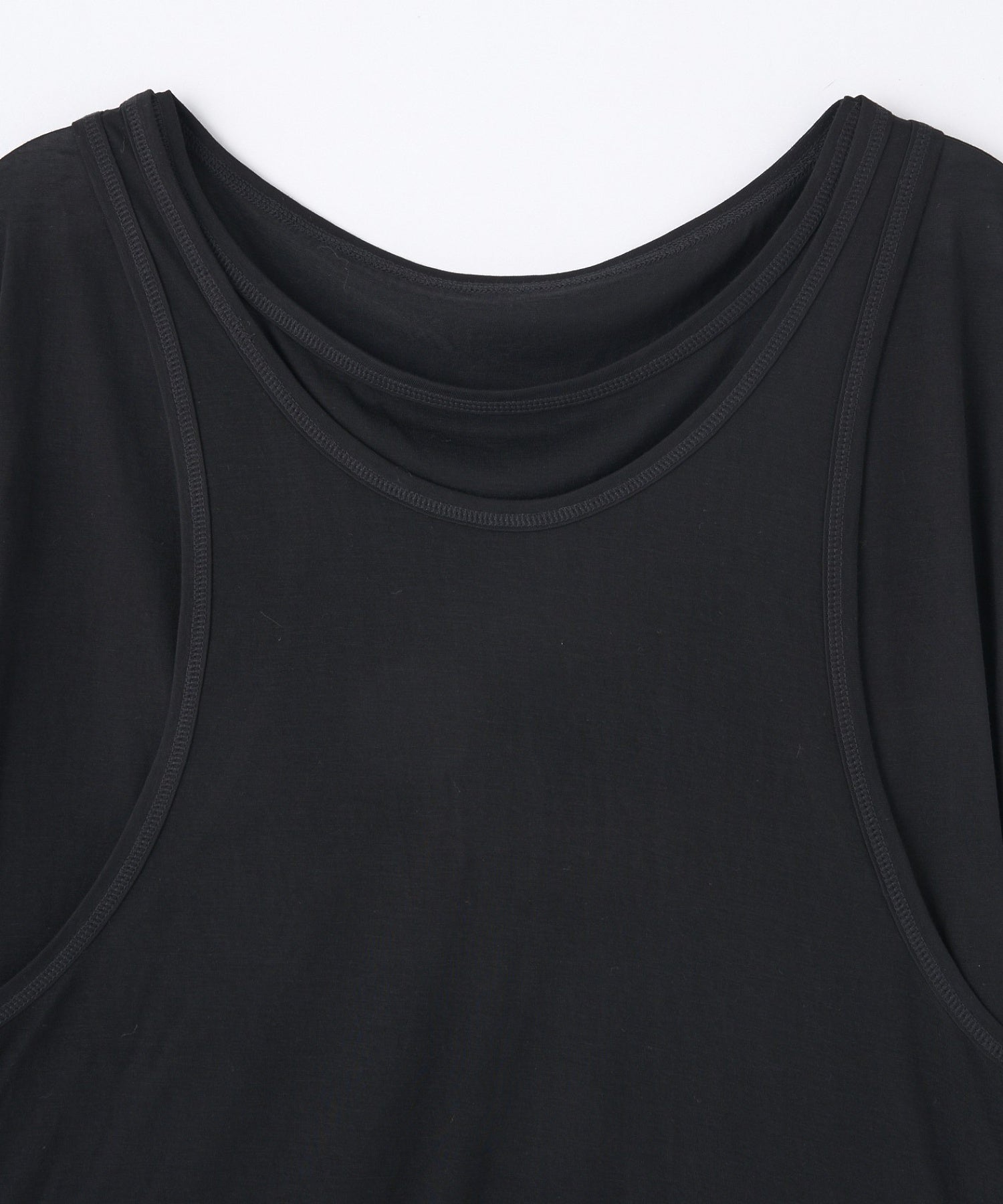 LAYERED LOOK L/S TOP