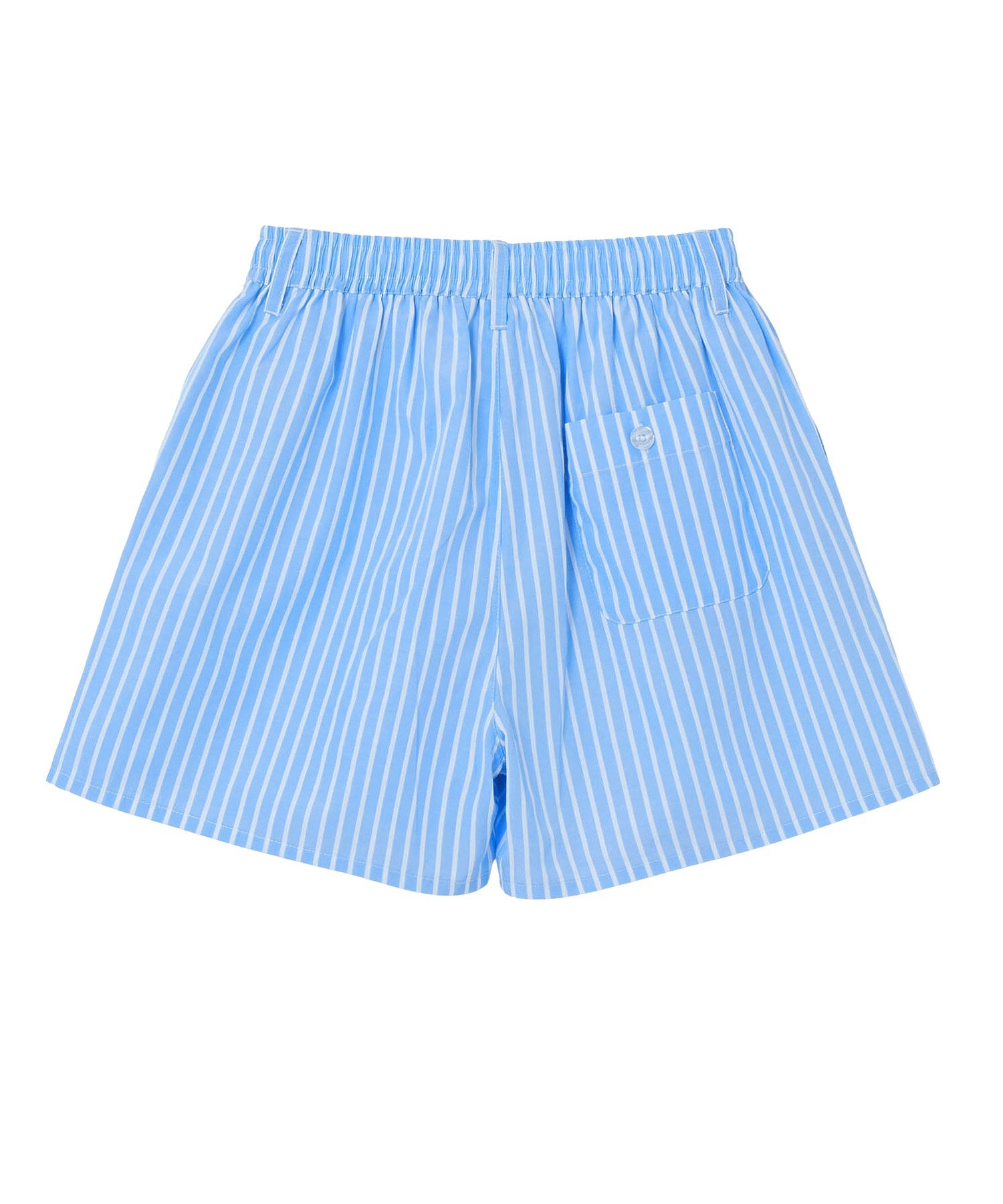 STRIPED RHINESTONE SHORTS