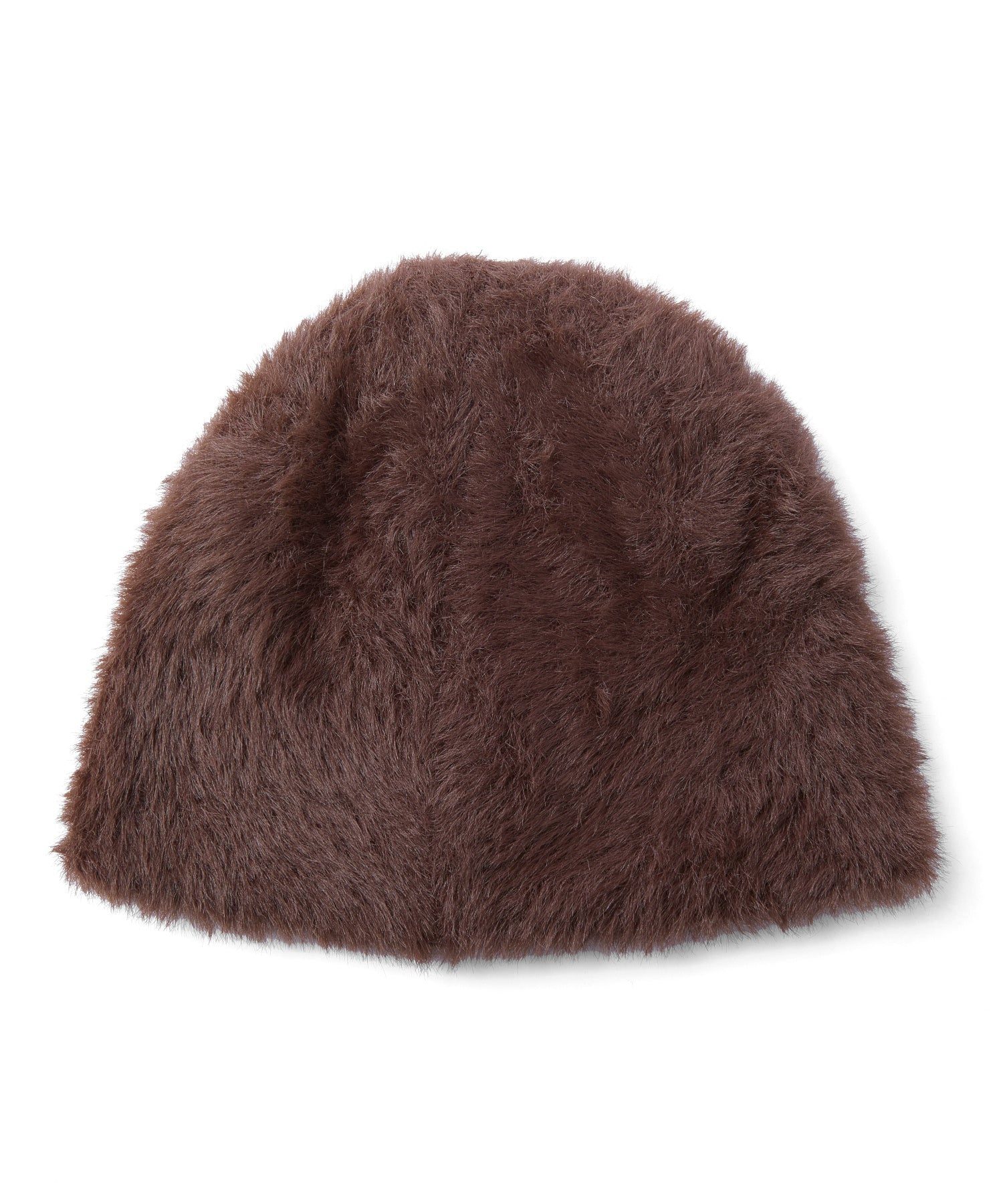 LOGO JACQUARD SHAGGY BEANIE