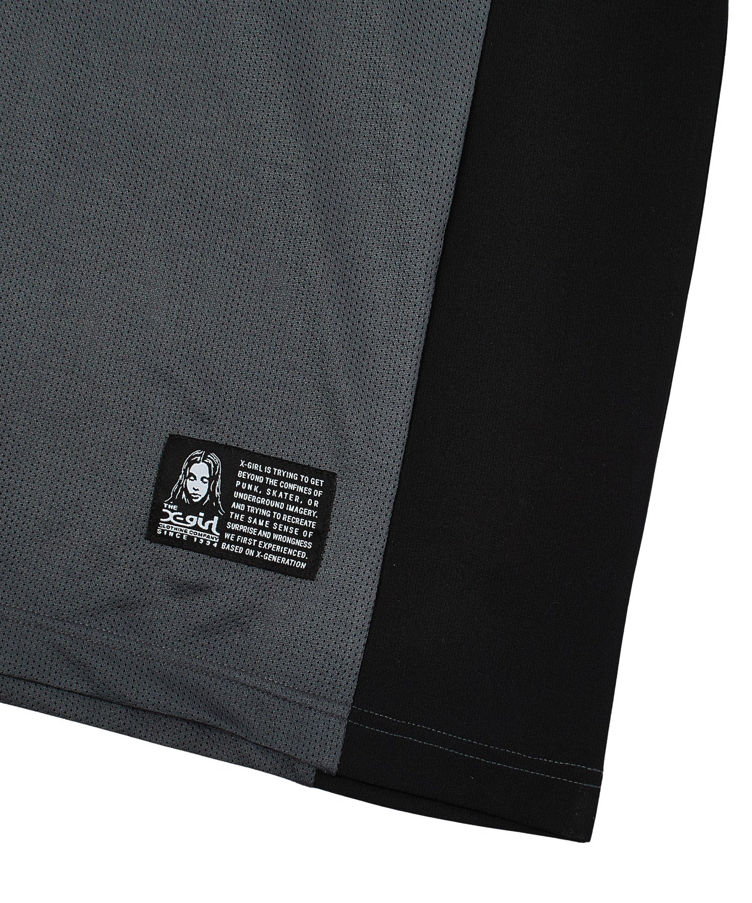 FACE LABEL FOOTBALL TEE DRESS