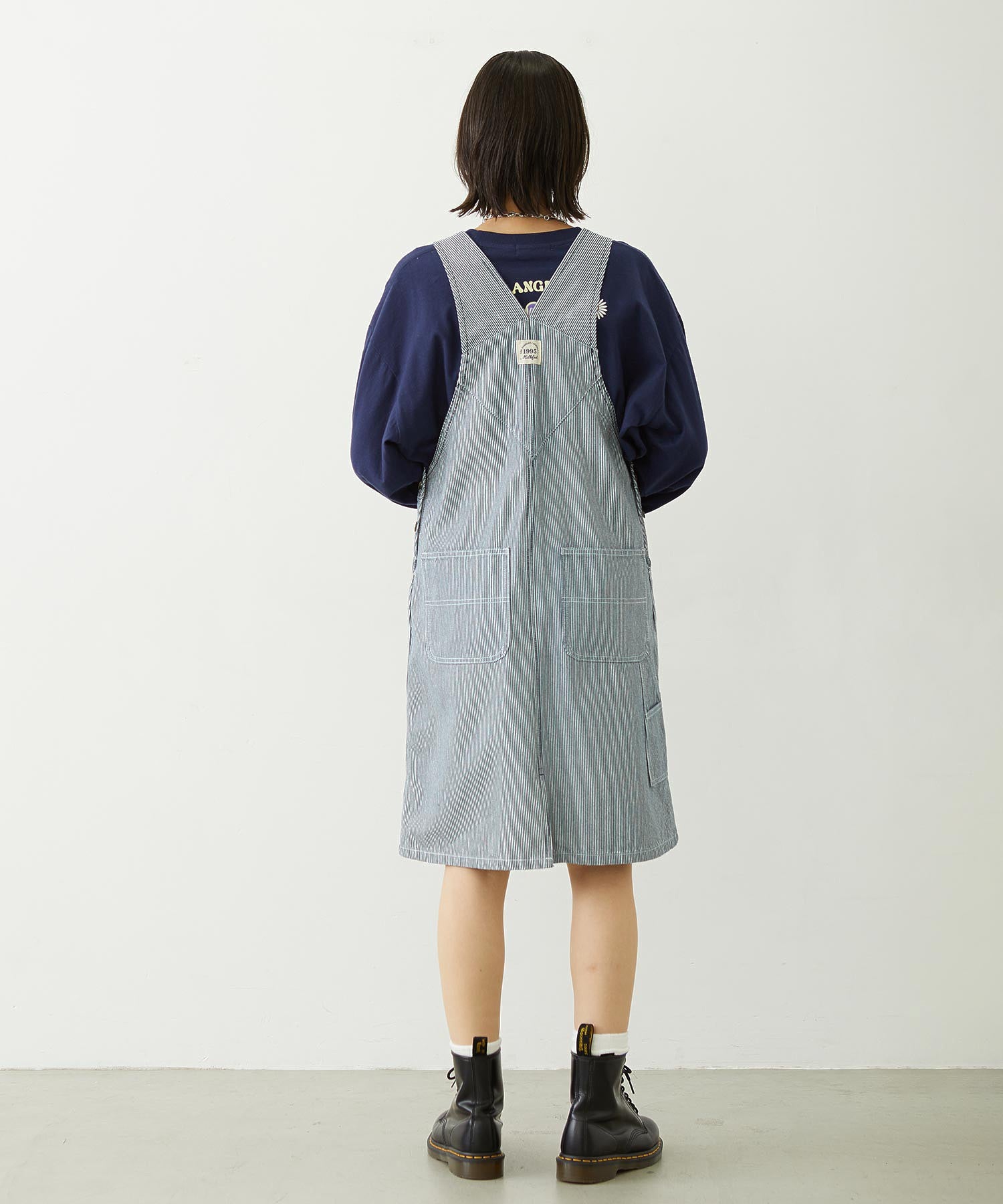 PATCH SALOPETTE SKIRT