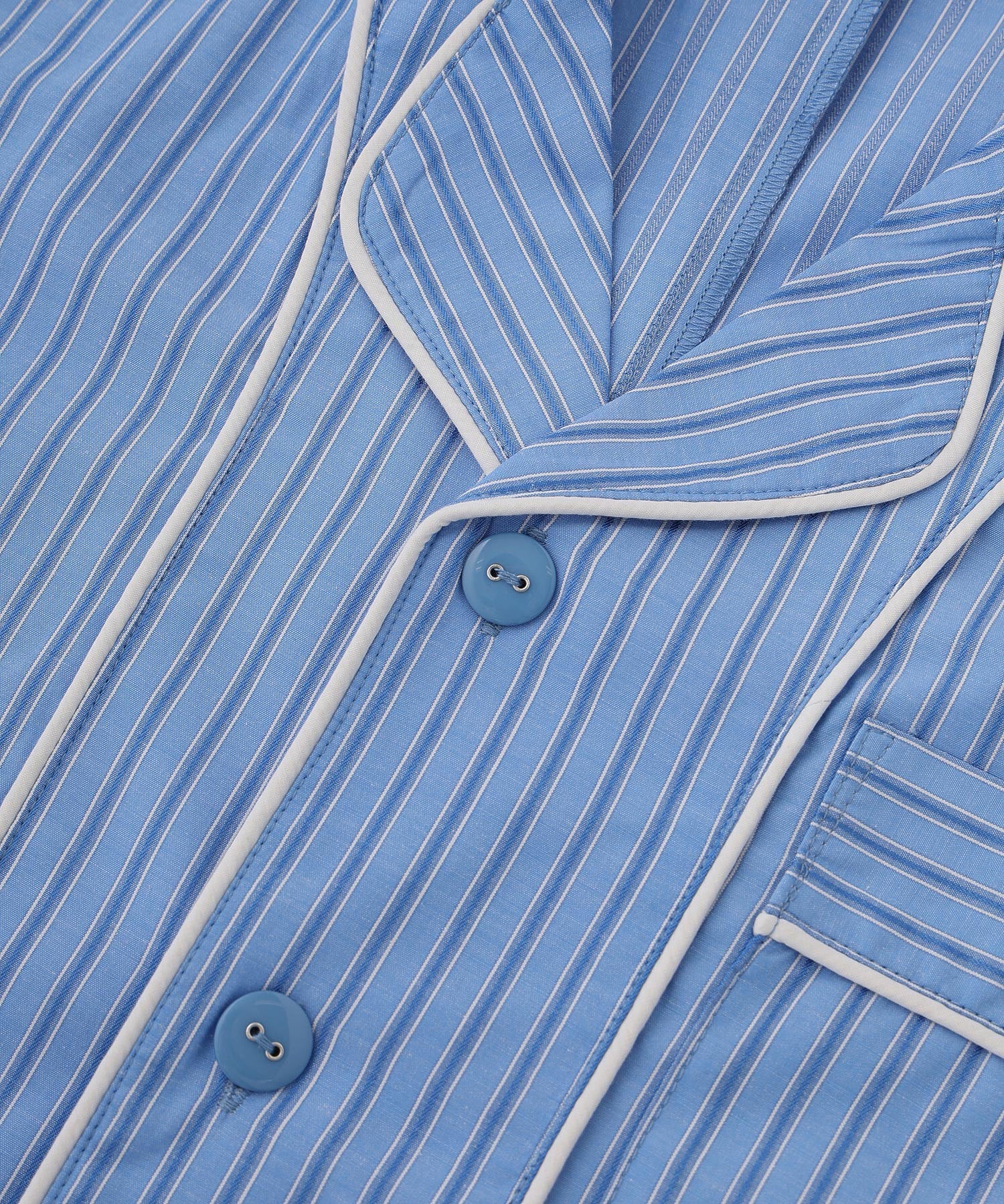 STRIPED PAJAMA SHIRT