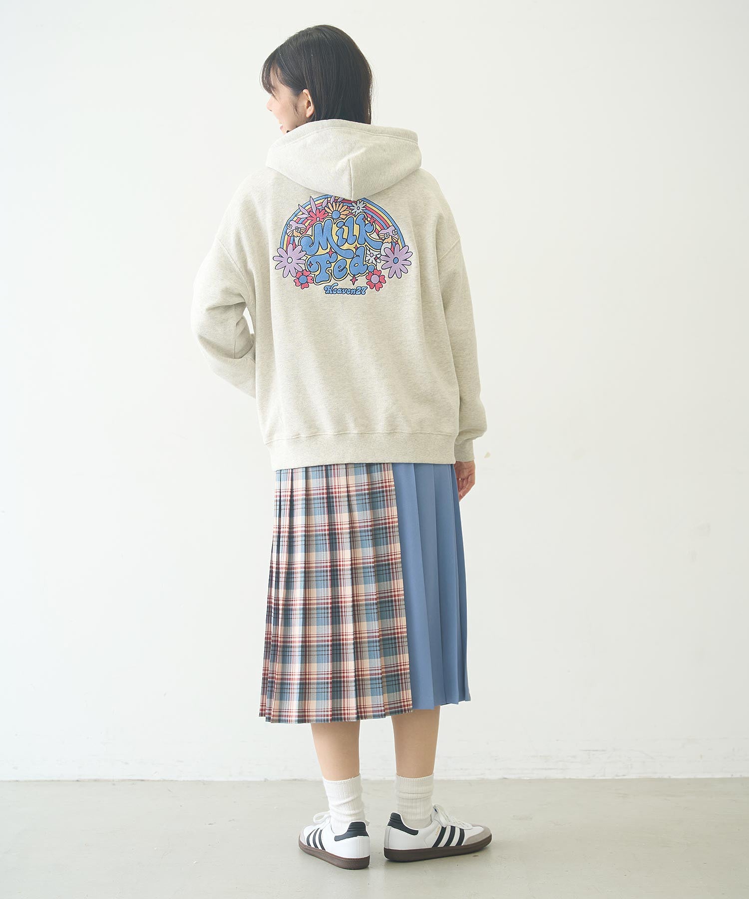 EMBROIDERD 70s LOGO SWEAT HOODIE