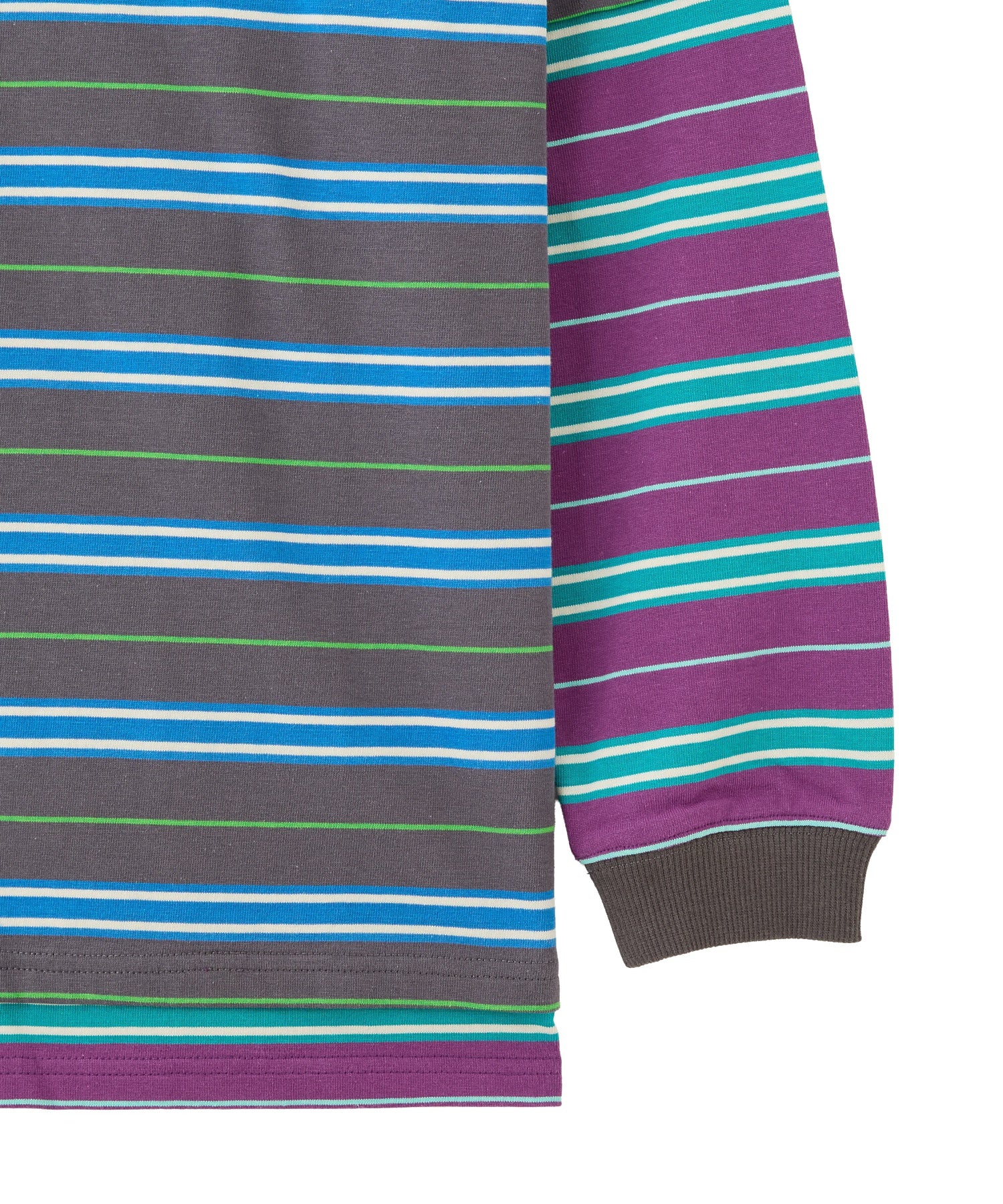 LAYERED LOOK STRIPED TOP