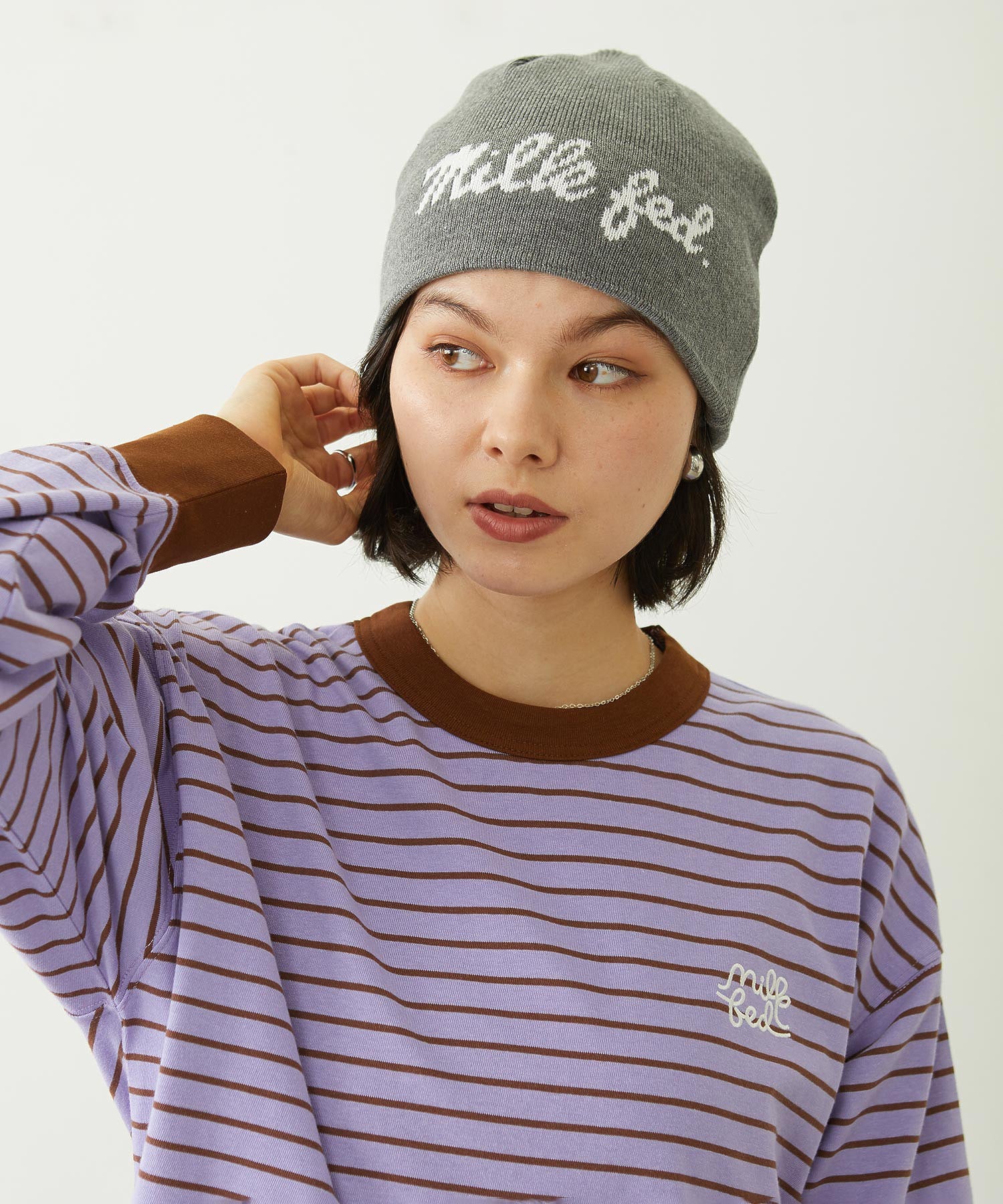 REVERSIBLE ICING KNIT CAP