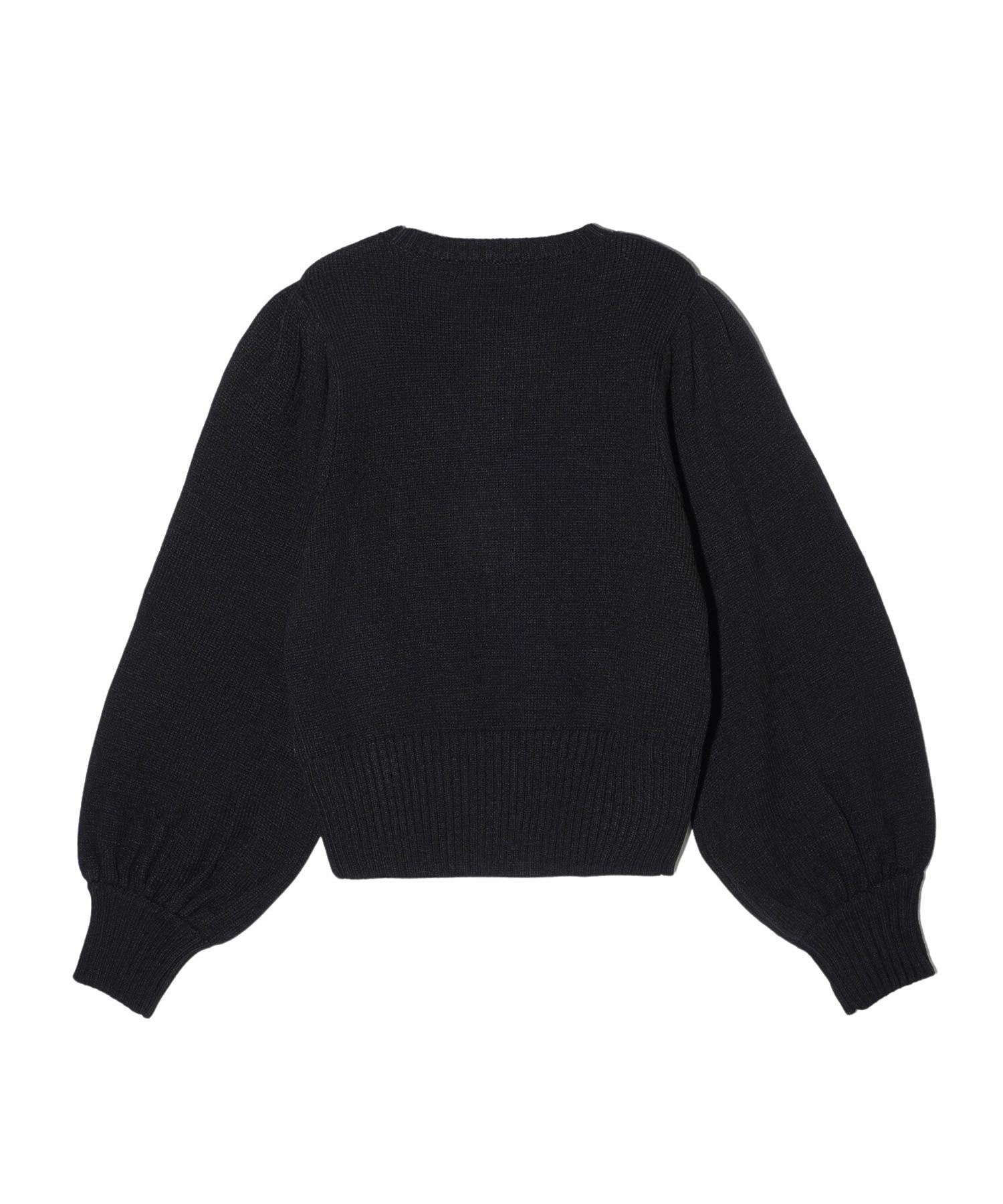 MILKFED LOGO KNIT TOP