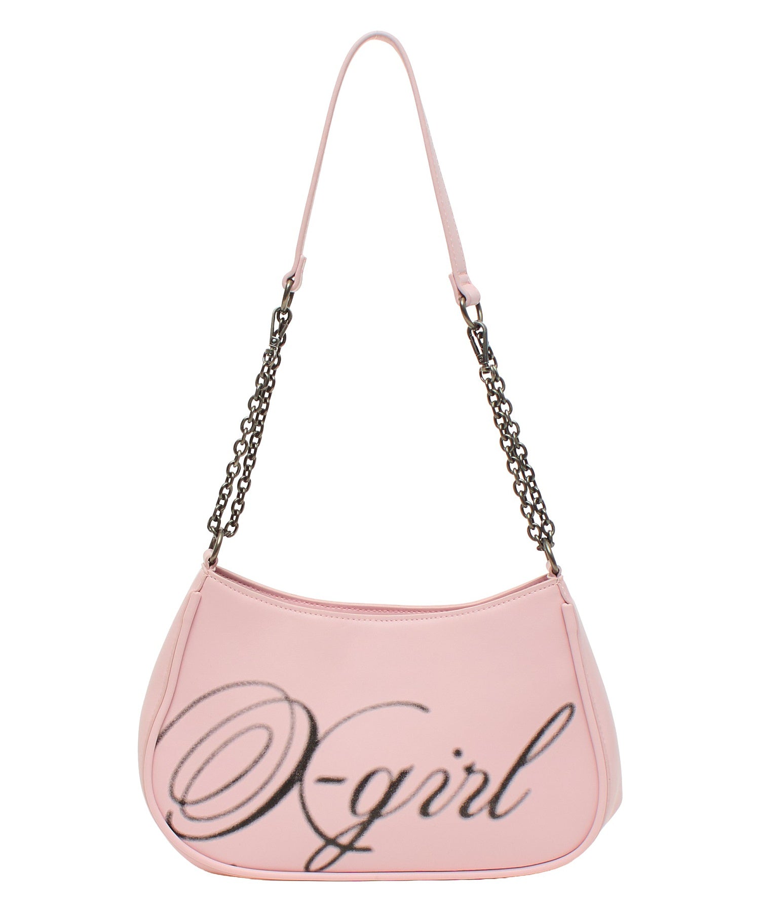 SPRAY SCRIPT LOGO SHOULDER BAG
