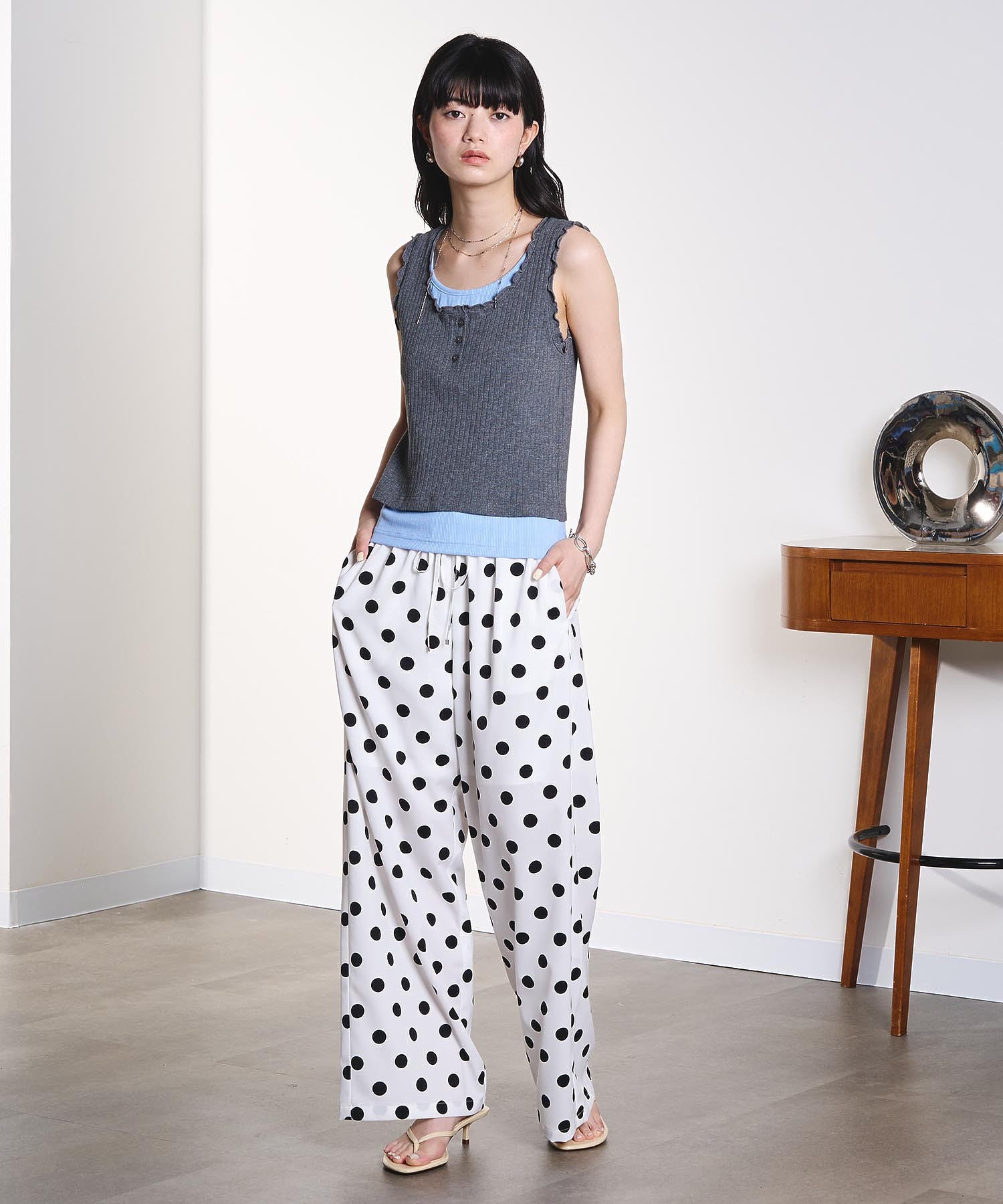 model:163cm 着用サイズ:ONE SIZE