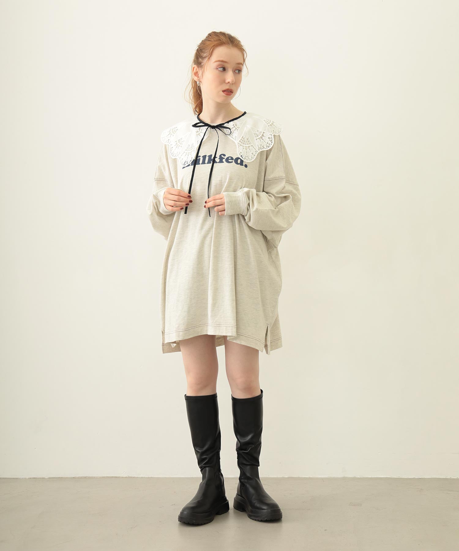 MULTI RUFFLE COLLAR BLOUSE