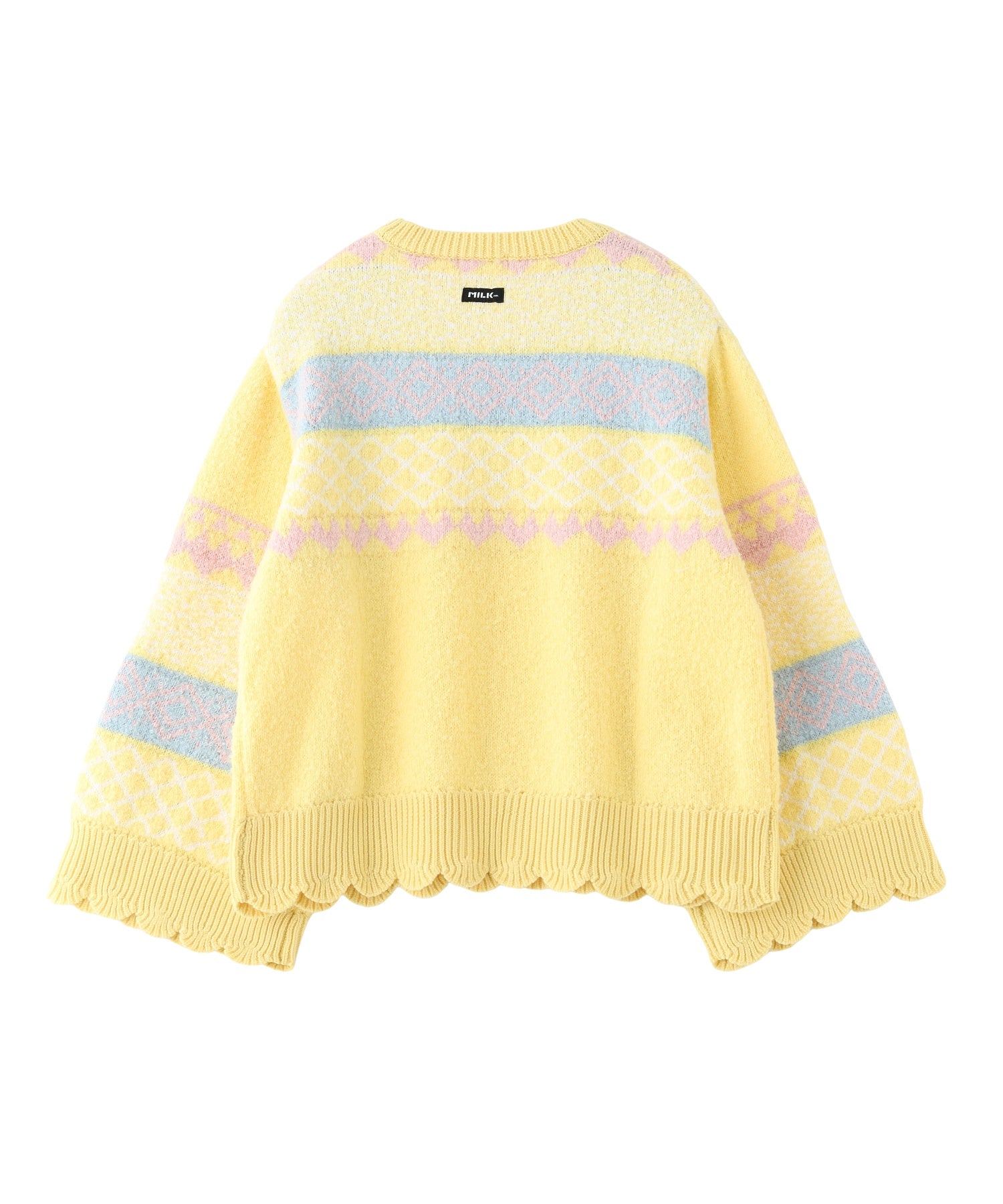 PATTERNED KNIT TUNIC