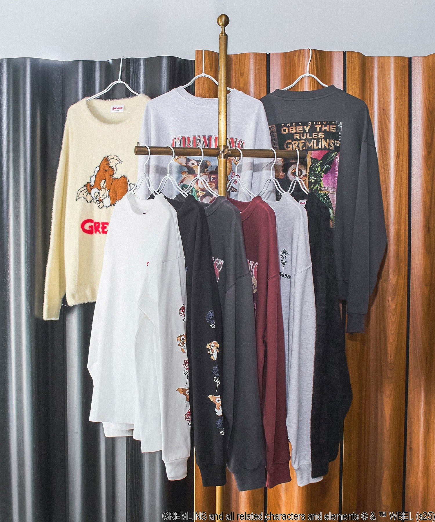 ROSE BUD LIMITED / GREMLINS ROSE L/S TEE