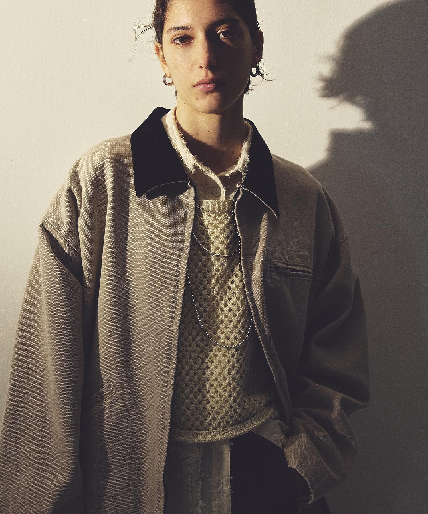 GENE HEAVENS/EMBROIDERED BARN JACKET