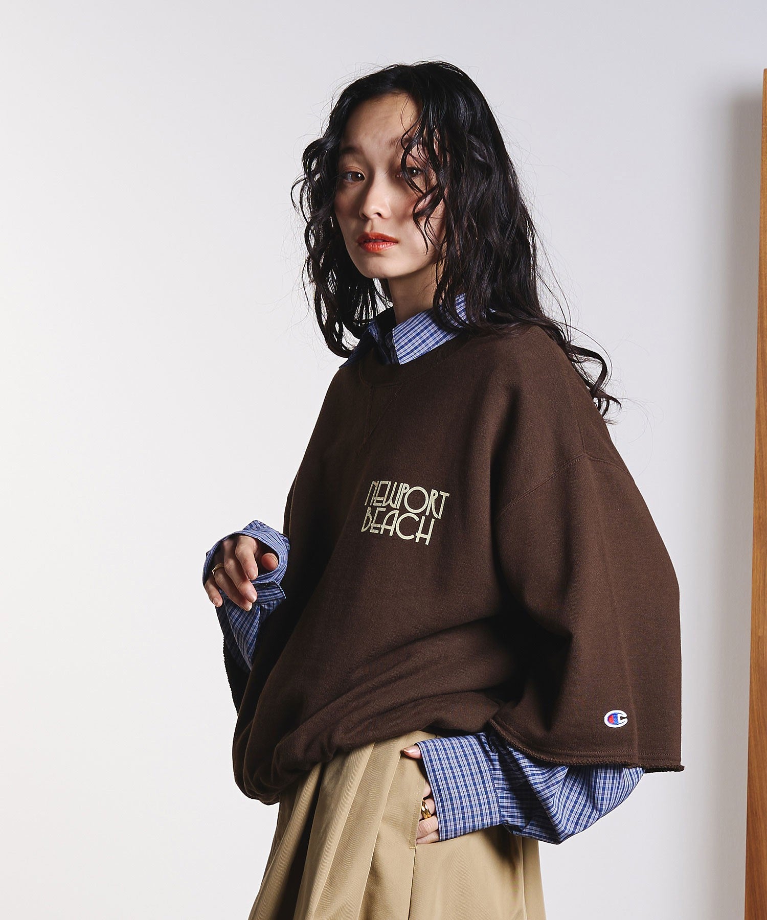 model:161cm 着用サイズ:ONE SIZE