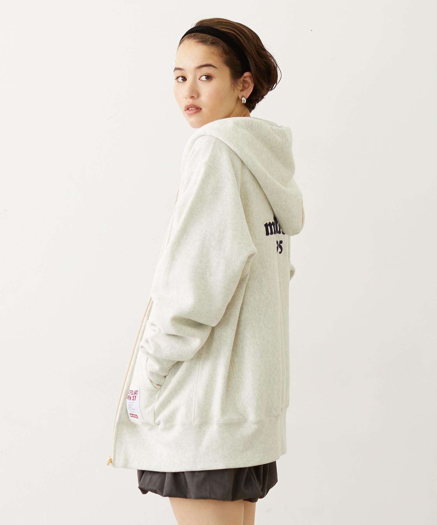 MILKFED.×CHAMPION SWEAT ZIP HOODIE