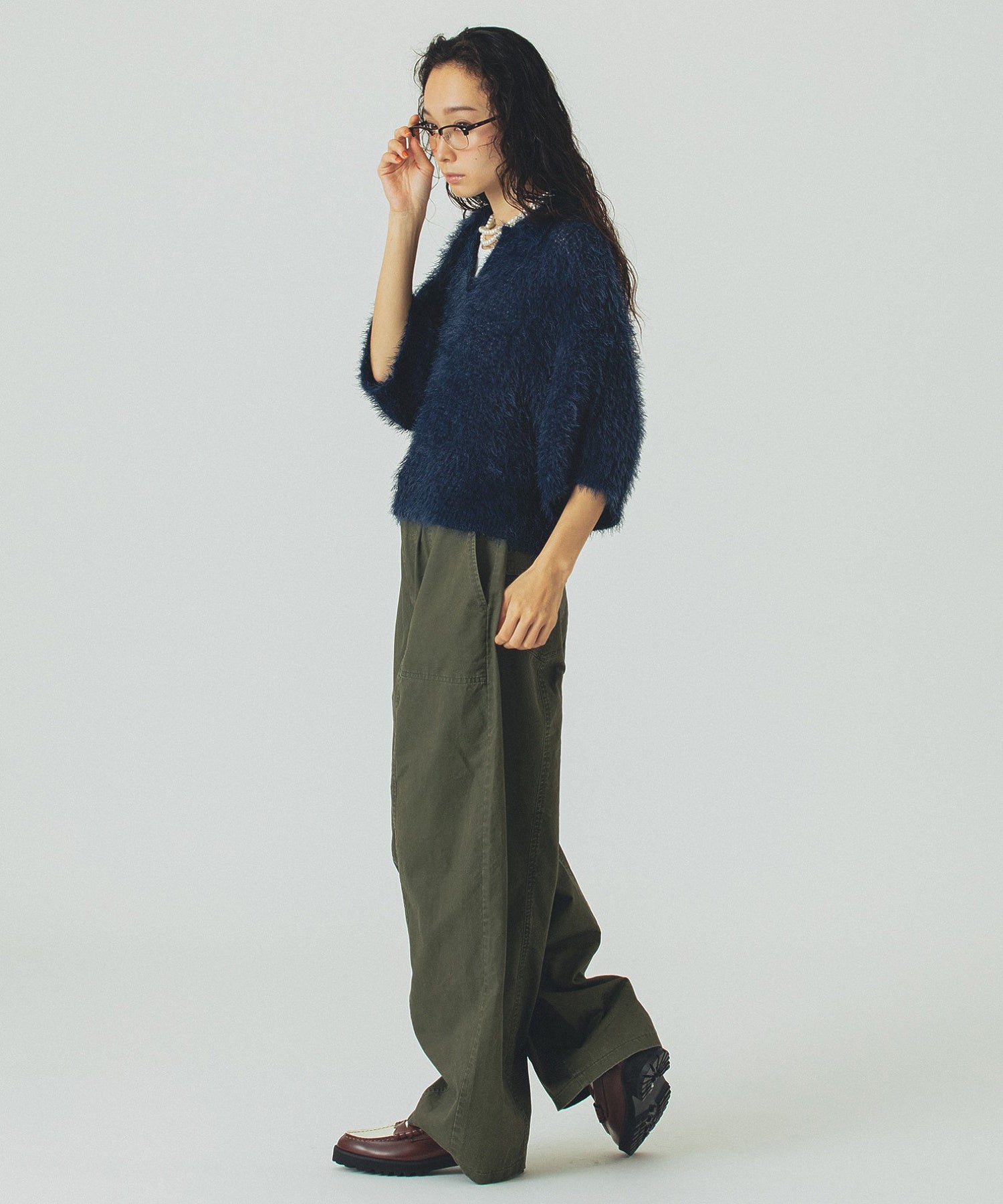 model:161cm 着用サイズ:S
