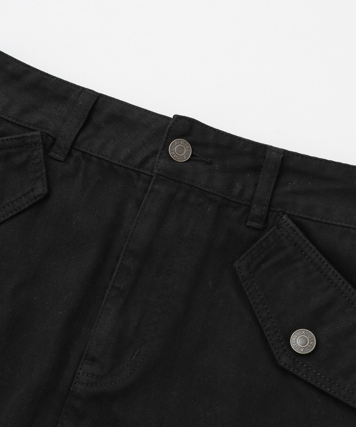 FLAP POCKET MINI SKIRT