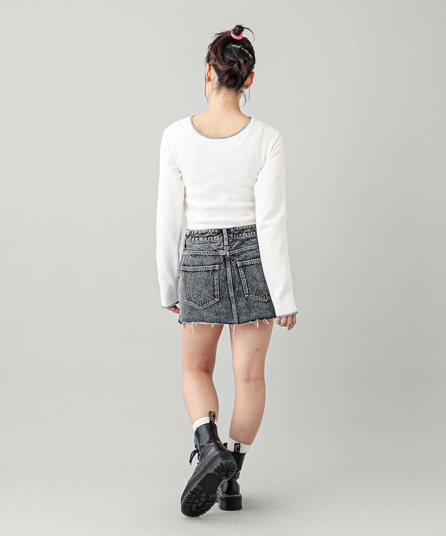 2WAY LACE UP TOP