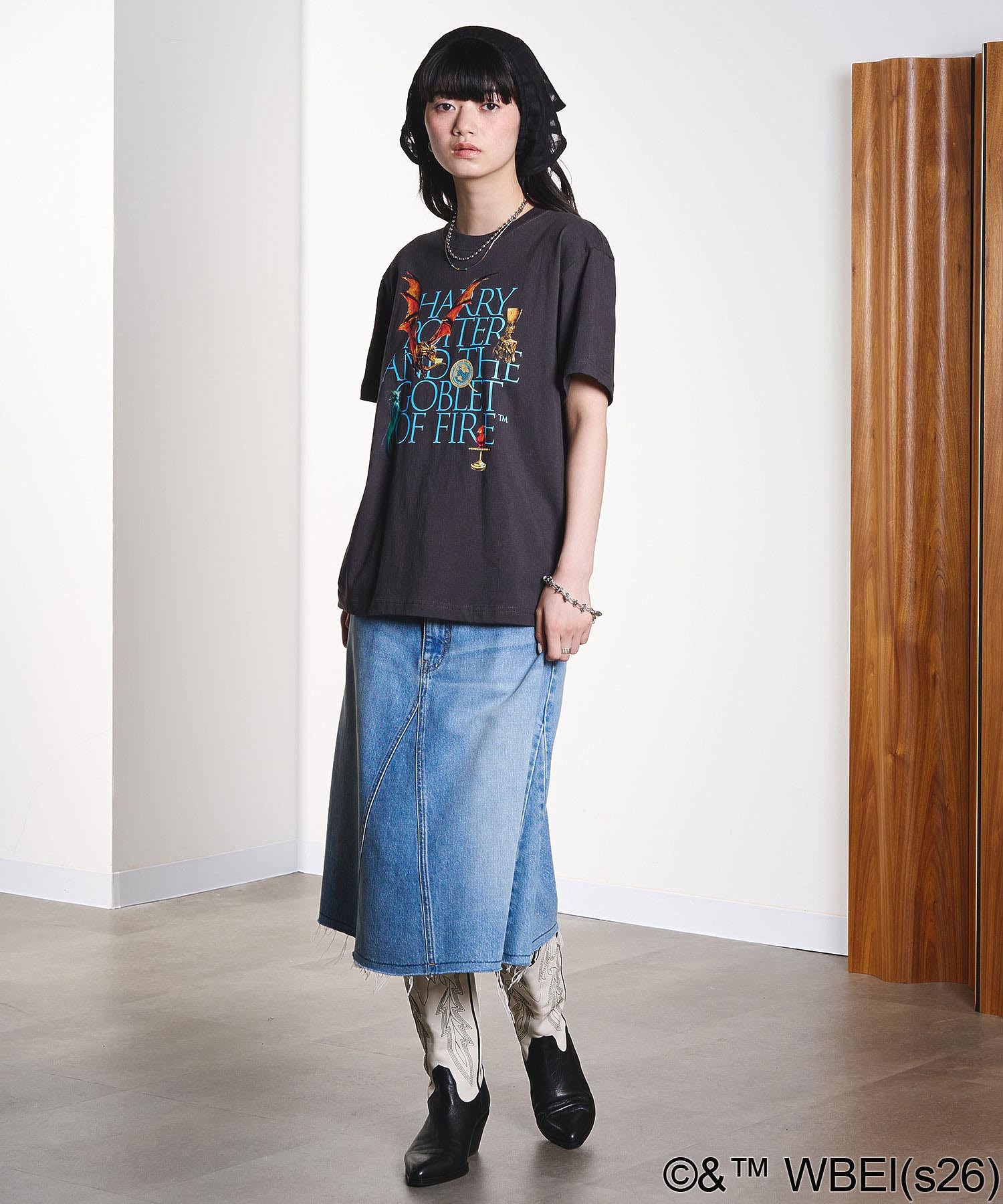 model:163cm 着用サイズ:S