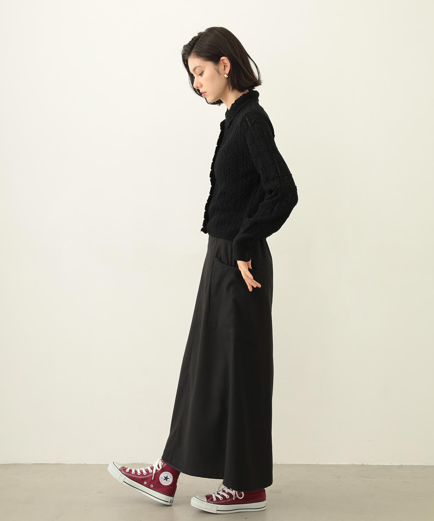 FLARED CARGO SKIRT