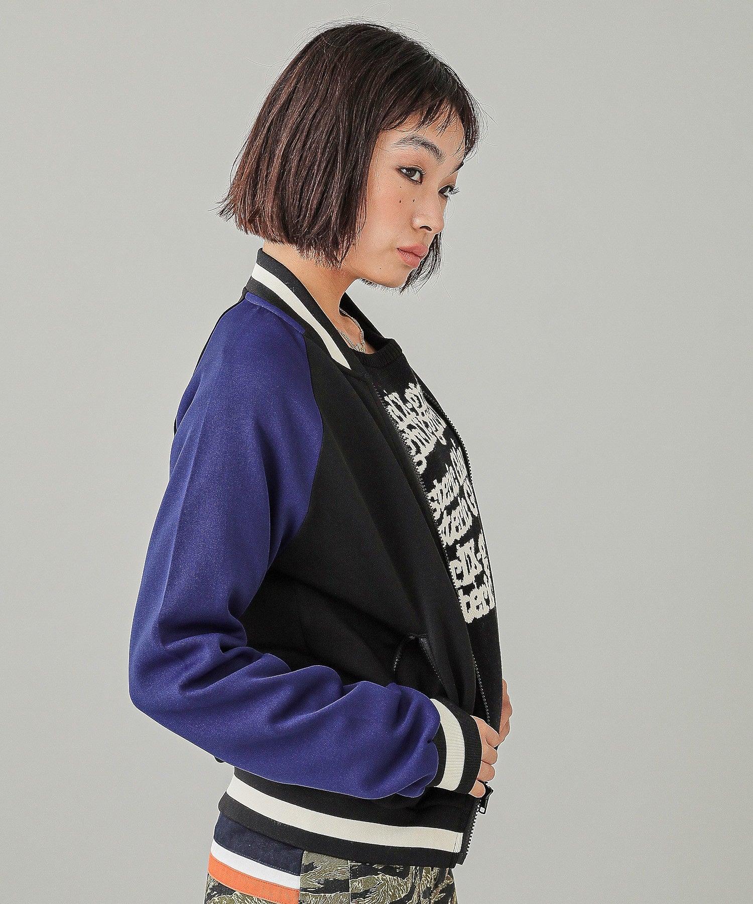 X-girl x HYSTERIC GLAMOUR TRACK JACKET