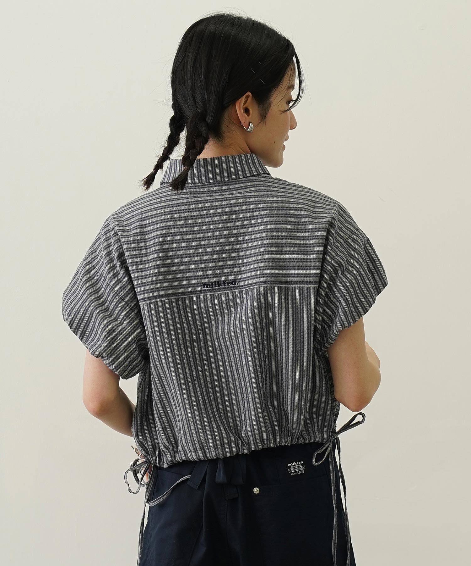 STRIPED PUFF SLEEVE SHIRTS